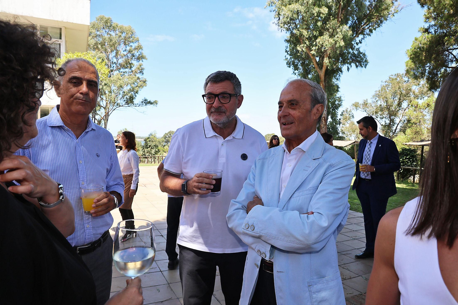 Imágenes de los invitados al acto de entrega del VI Premio Reconocimiento Andaluz a Carolina Marín