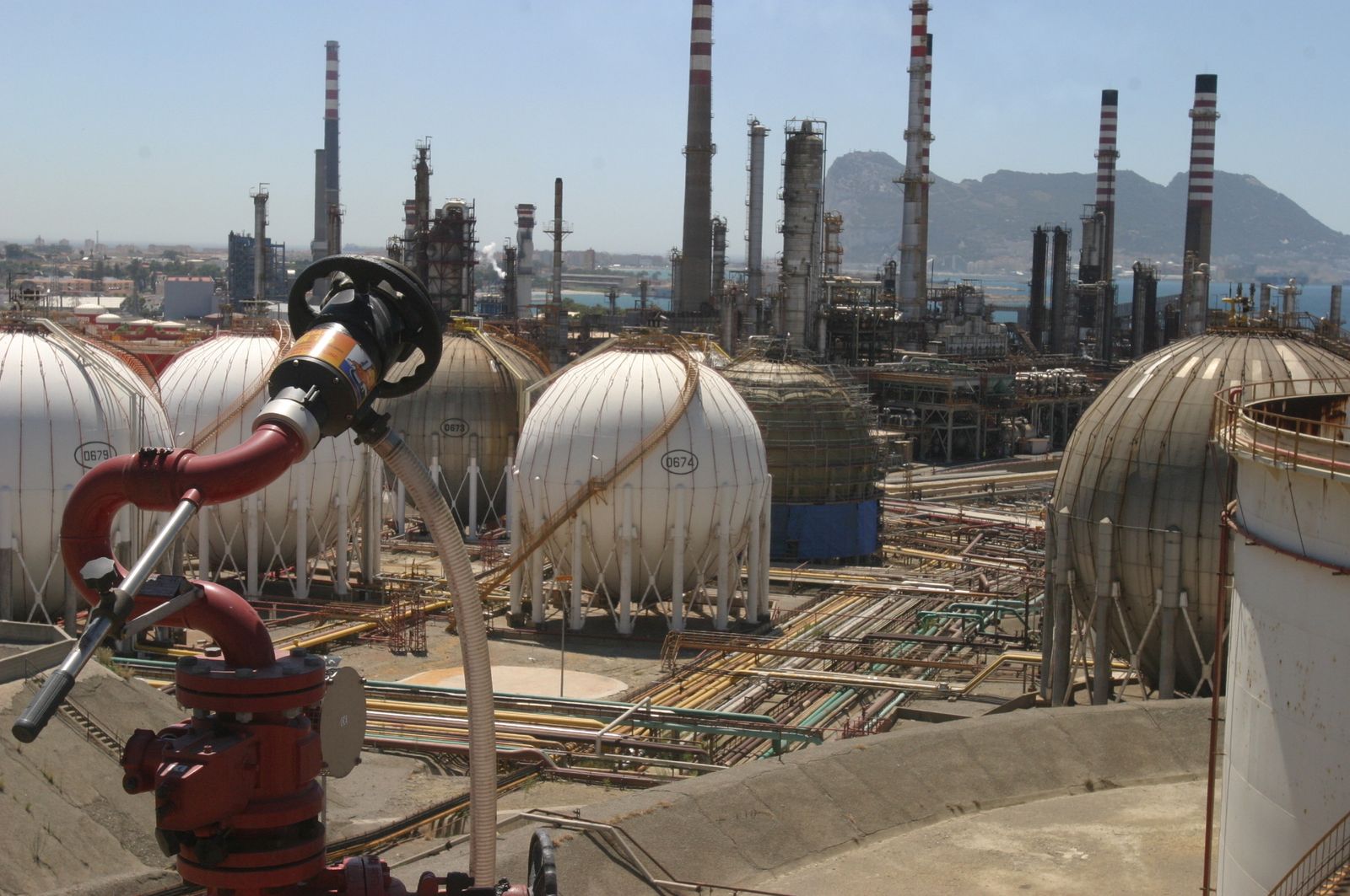 La refinería Gibraltar-San Roque, de Cepsa.