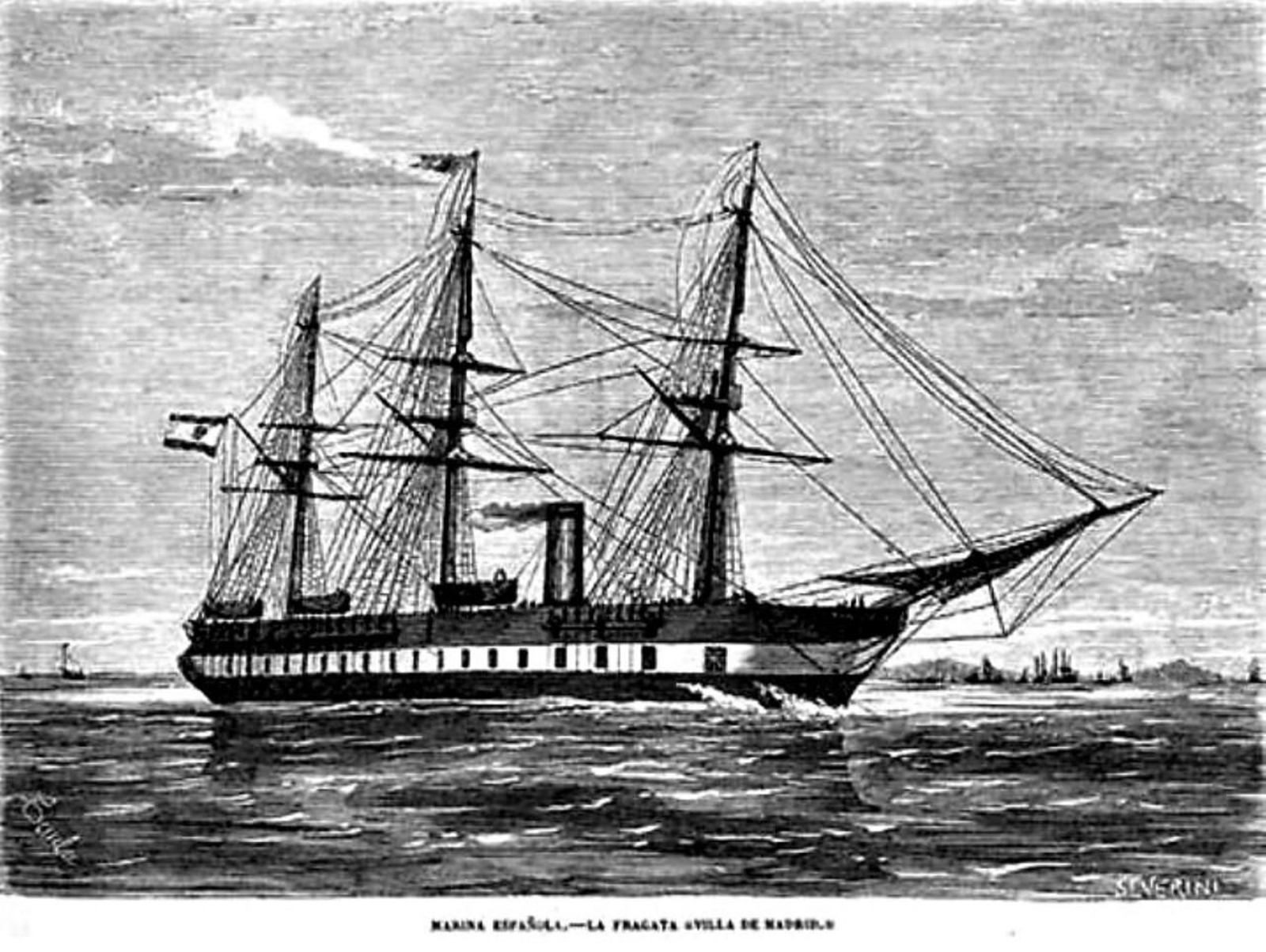 El algecireño José Pausa de Miguel falleció en la fragata Villa de Madrid.