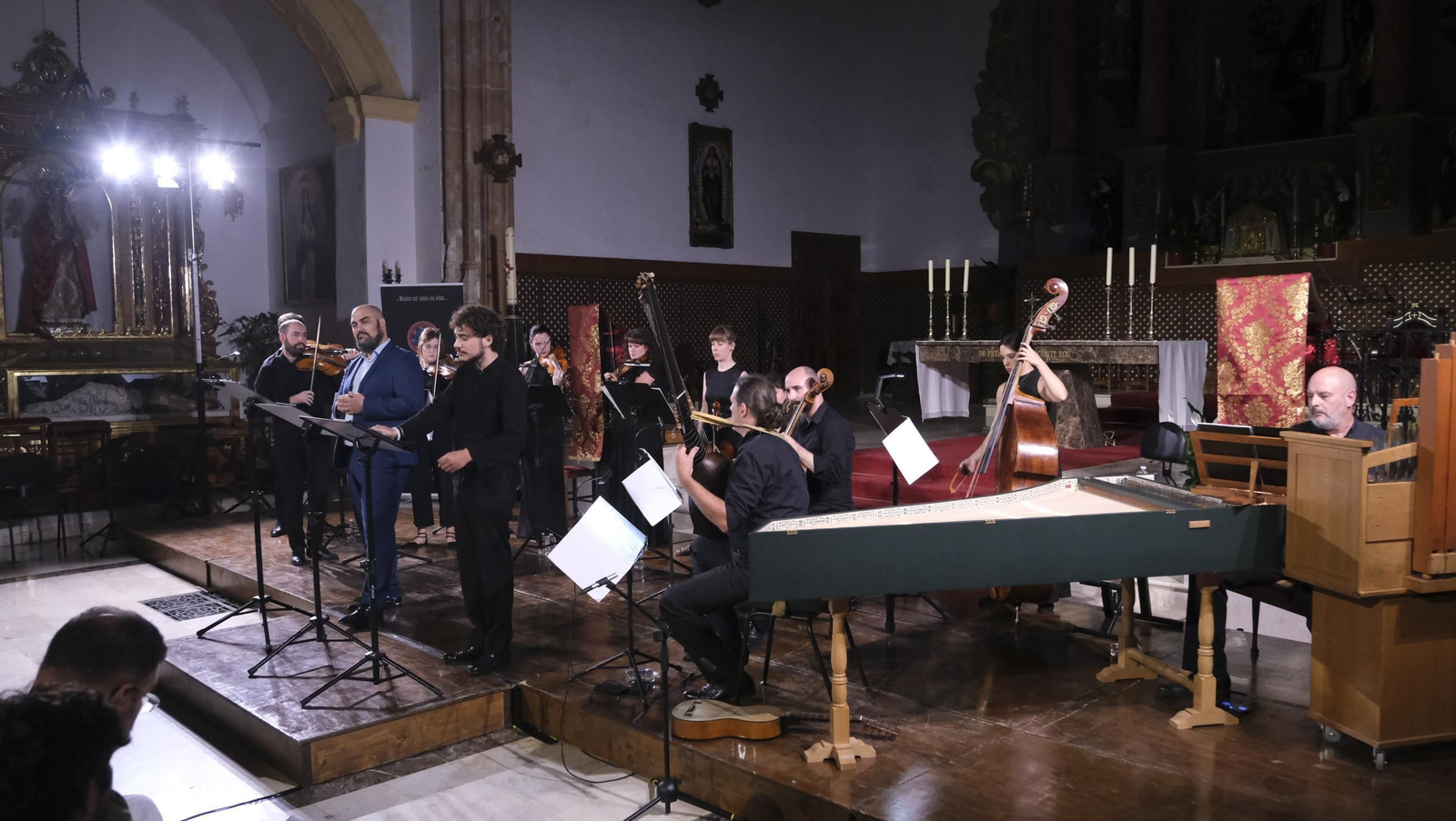 Concierto de Collegium Musicum Madrid, en el Festival de Vélez Blanco, en imágenes