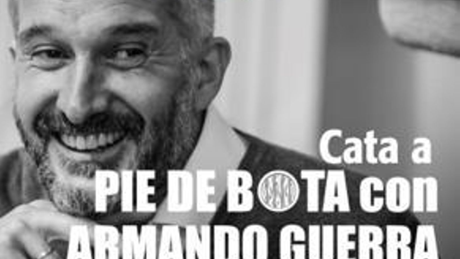 Cartel de la experiencia enológica Cata a Pie de Bota. Cartel de la experiencia enológica Cata a Pie de Bota.