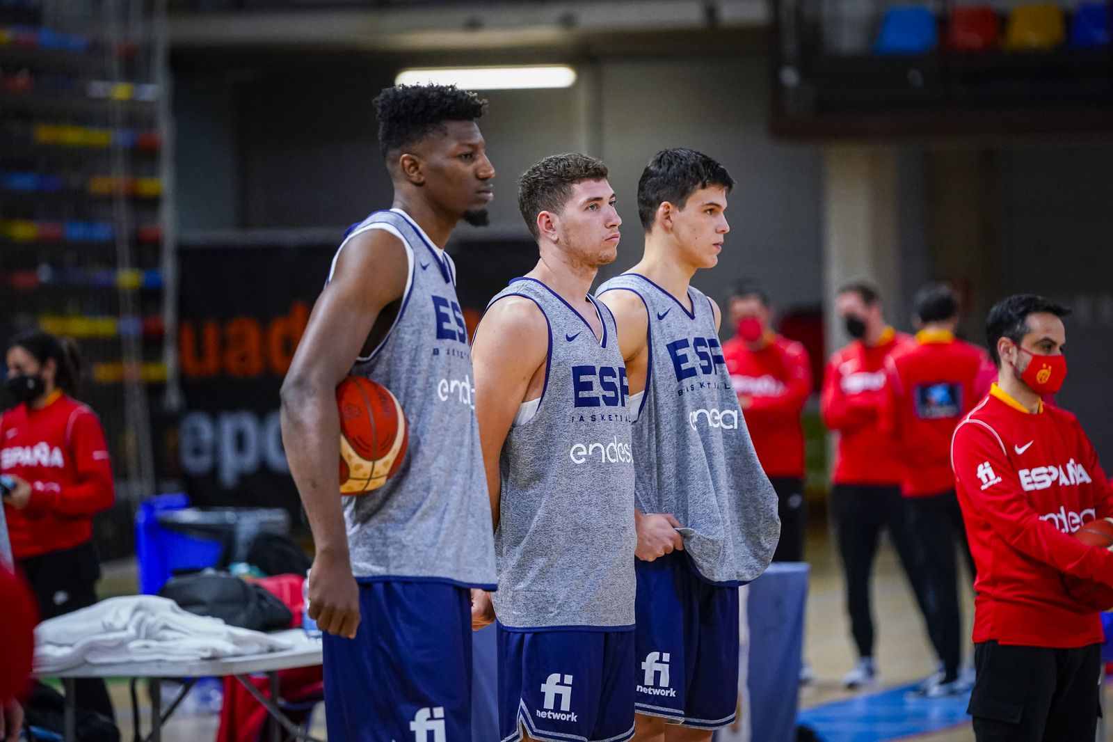 Fotos: Los jugadores del Unicaja ya entrenan con España