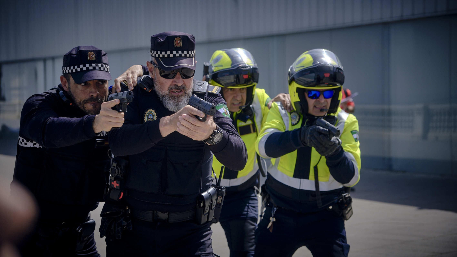 Simulacro de incidente intencionado en Cádiz