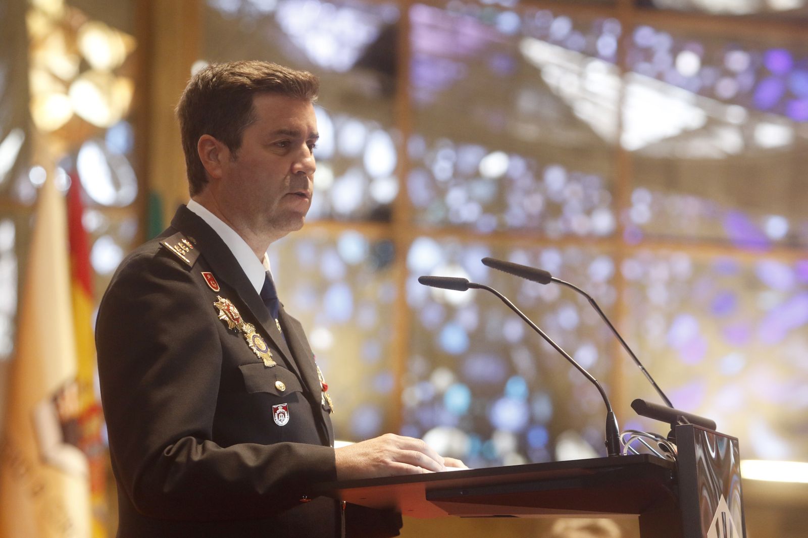 Celebración del Día de la Policía Nacional, en imágenes.