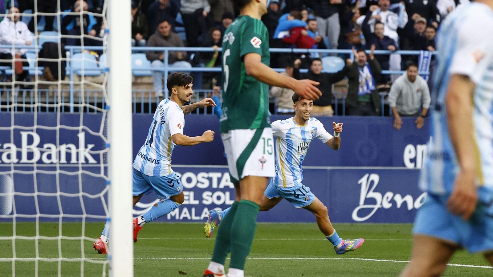 El Málaga CF-Racing de Ferrol, en fotos