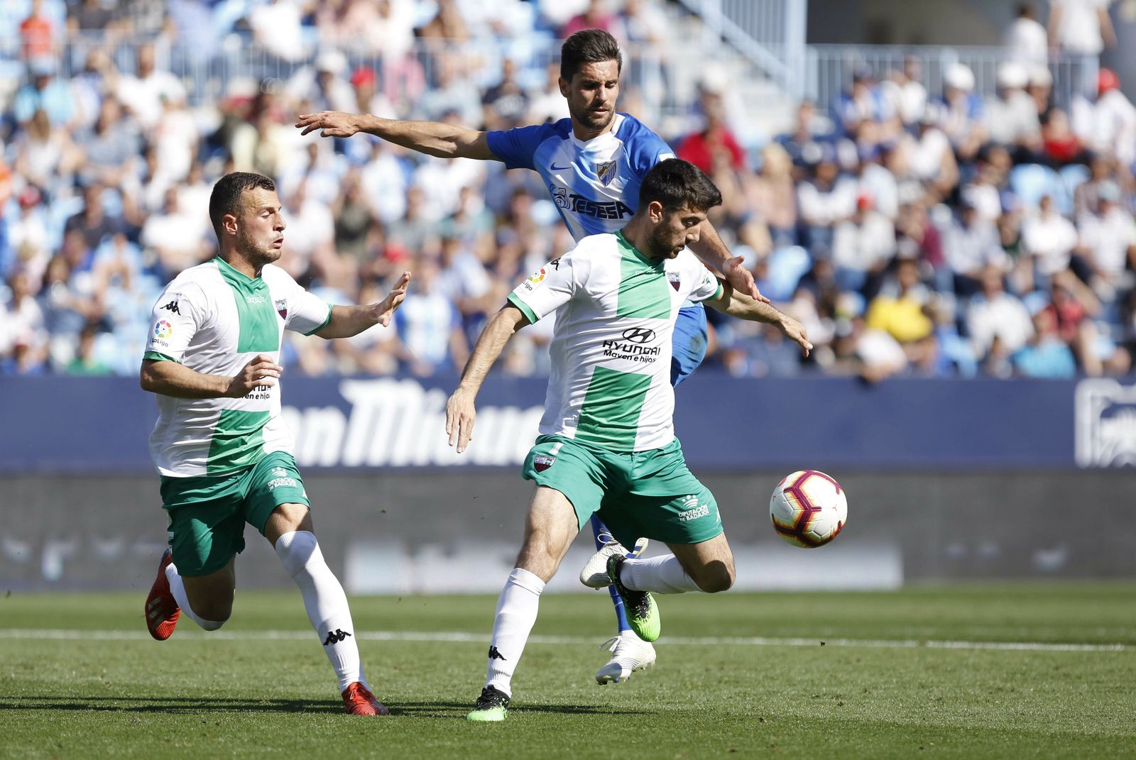 Las fotos del Málaga CF-Extremadura