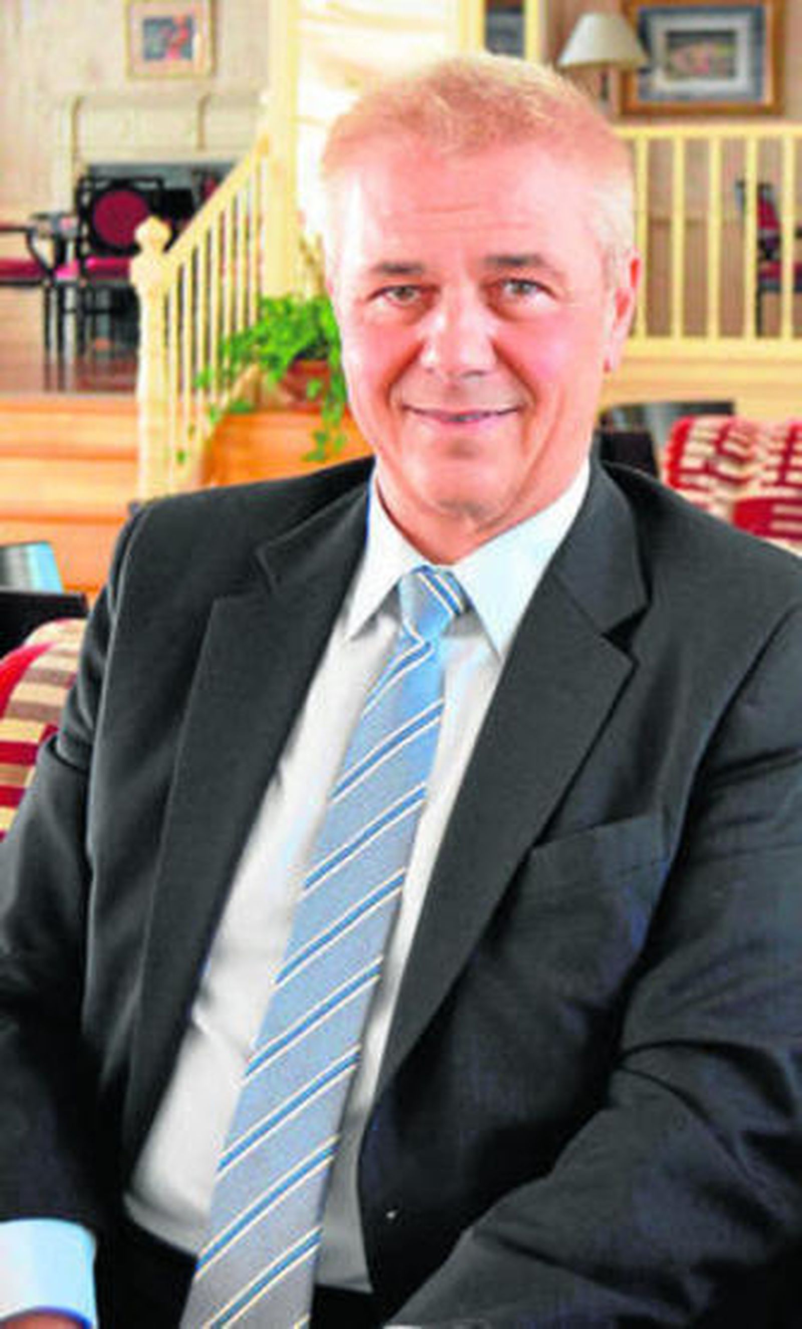 Fernando Al-Farkh, momentos antes de la entrevista.