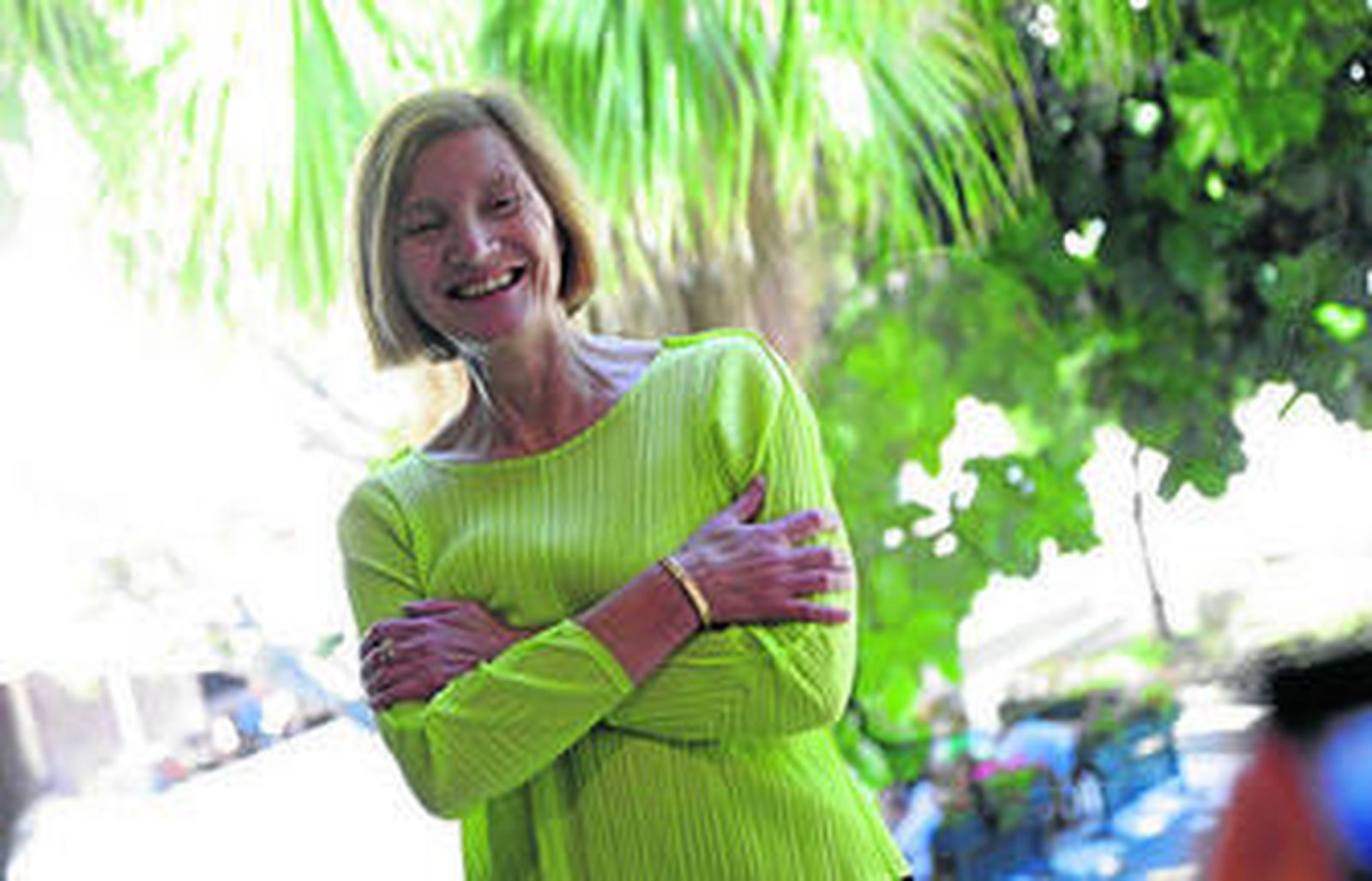 Catherine Grenier, ayer, en el Museo Picasso Málaga.