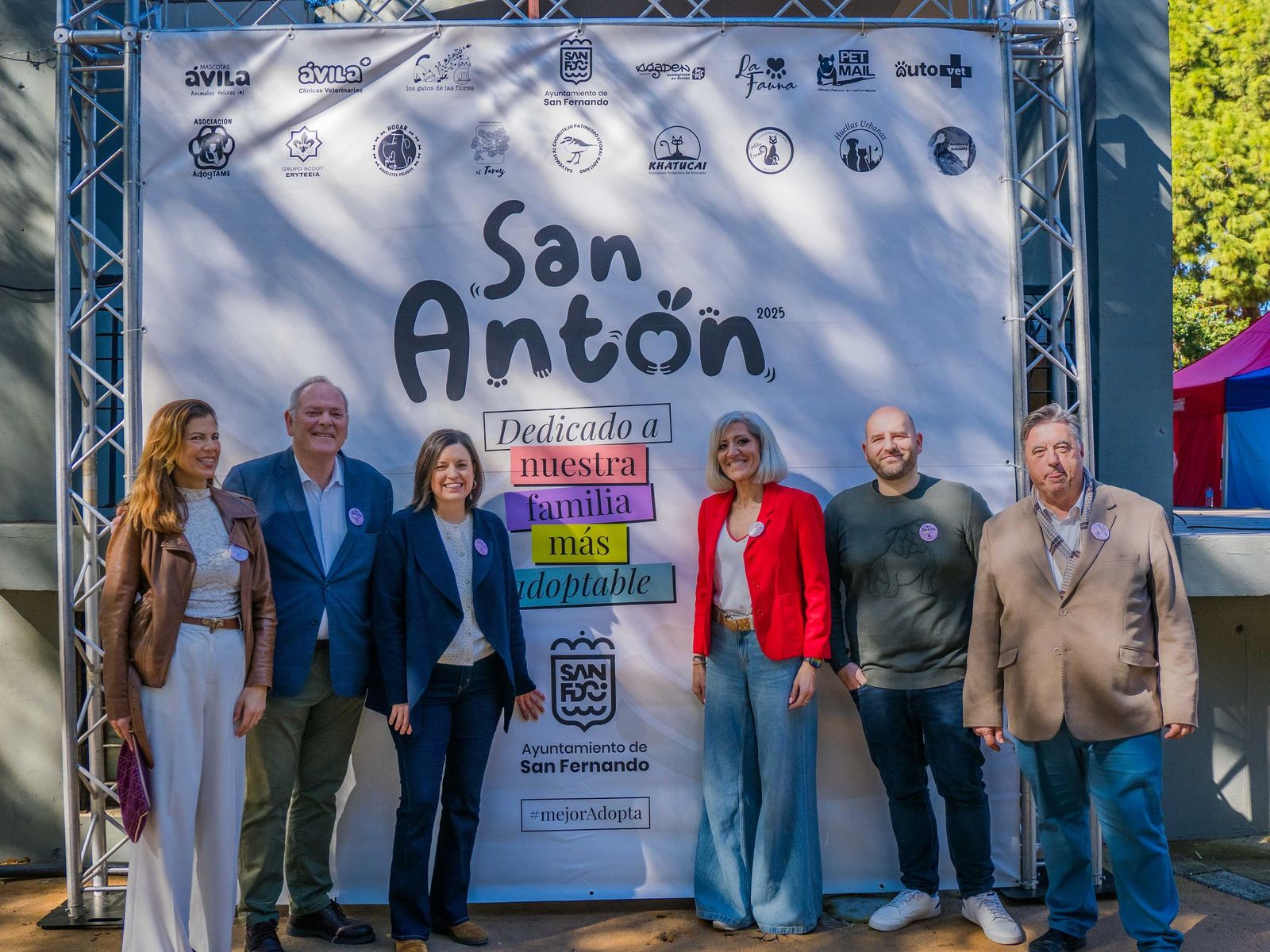 Las imágenes de San Antón 2025 en San Fernando