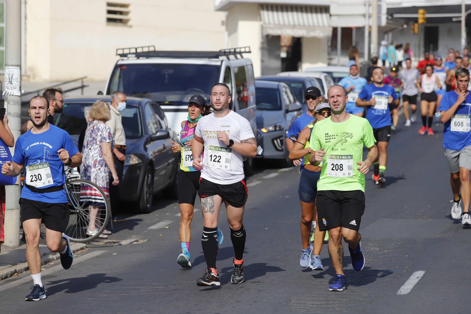 Las imágenes de la vuelta a Huelva de atletismo