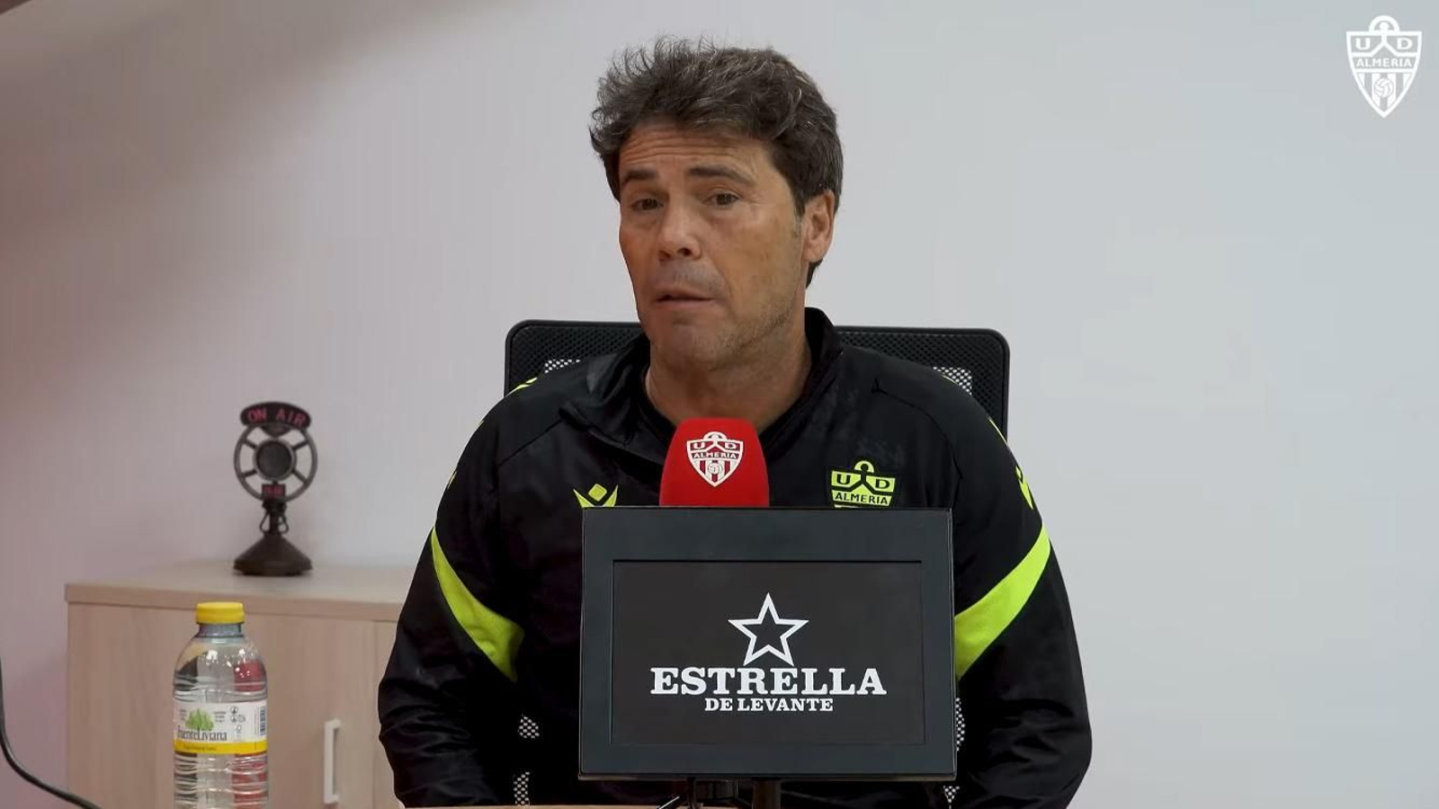 Rubi habla en la previa del partido de Copa contra el Eldense