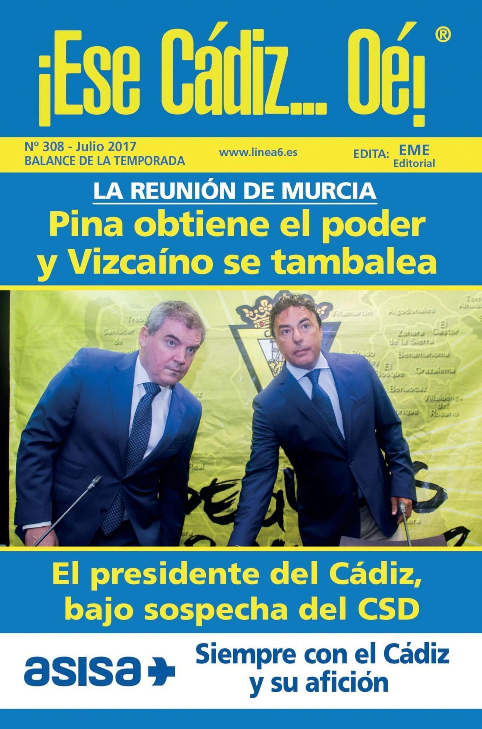 Portada de la revista.