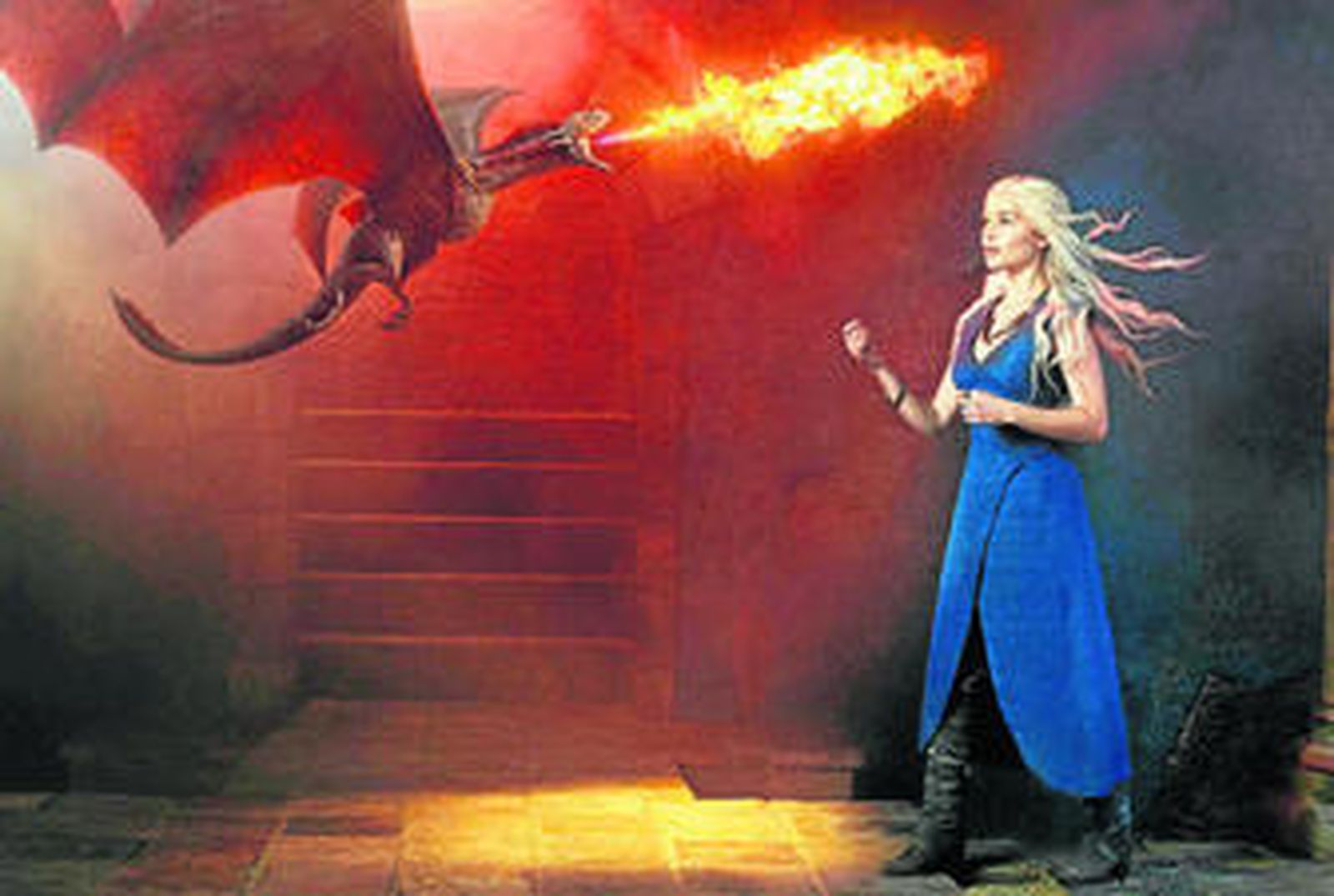 1.  La 'khaleesi' Daenerys, líder 'dothraki' y 'Madre de Dragones'.           2. Tyrion, de la Casa de los Lannister. 3. Irene Raya Bravo, coordinadora de la publicación de la Universidad de Sevilla junto a Javier Lozano Delmar y Francisco J. López Rodríguez.