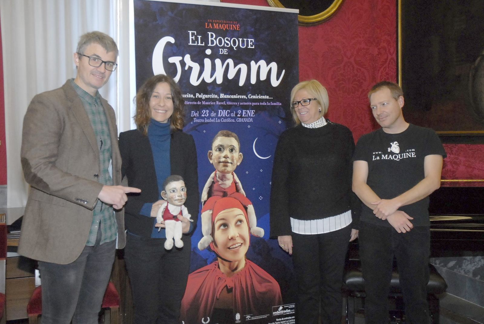Presentación de 'El Bosque de Grimm'.