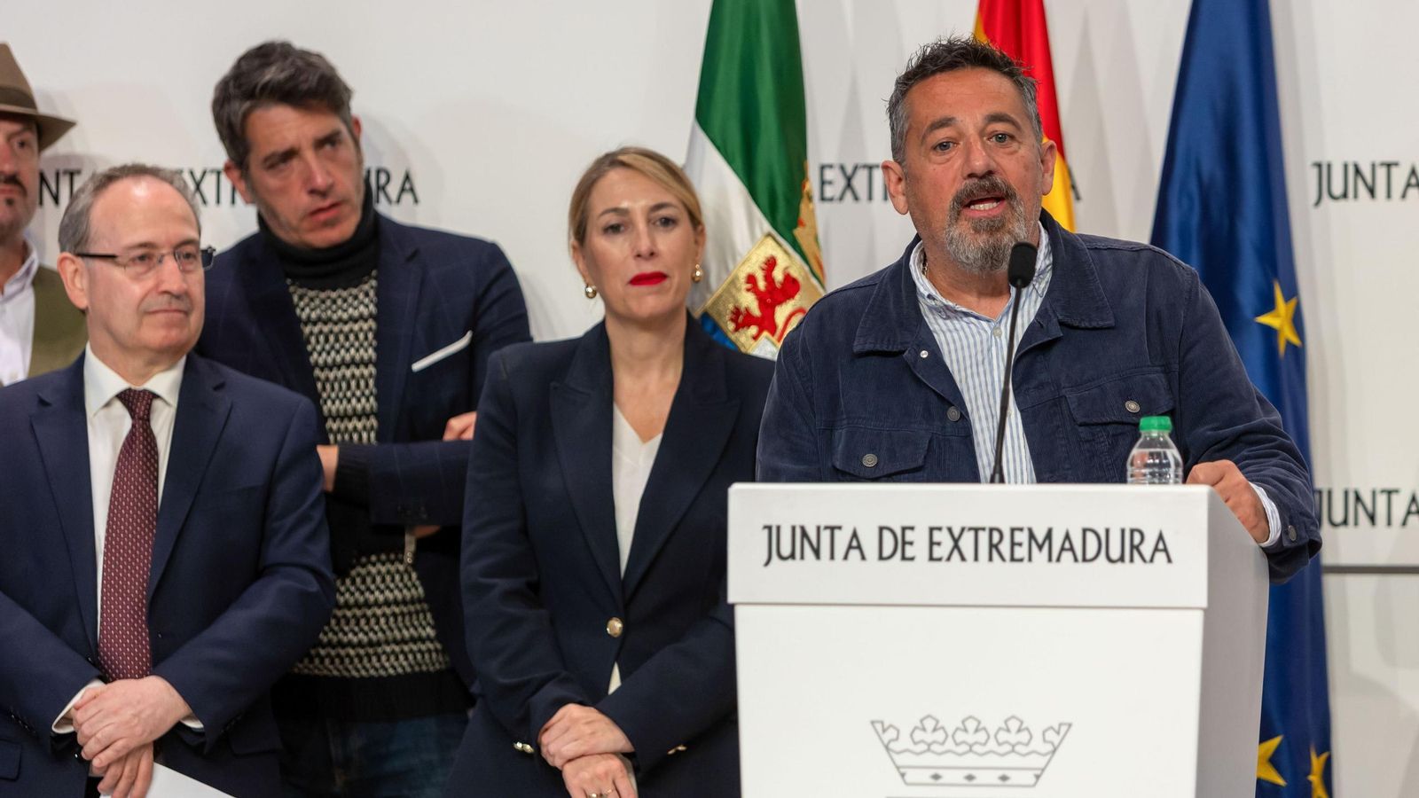 El malagueño Pepón Nieto, en la rueda de prensa del festival.