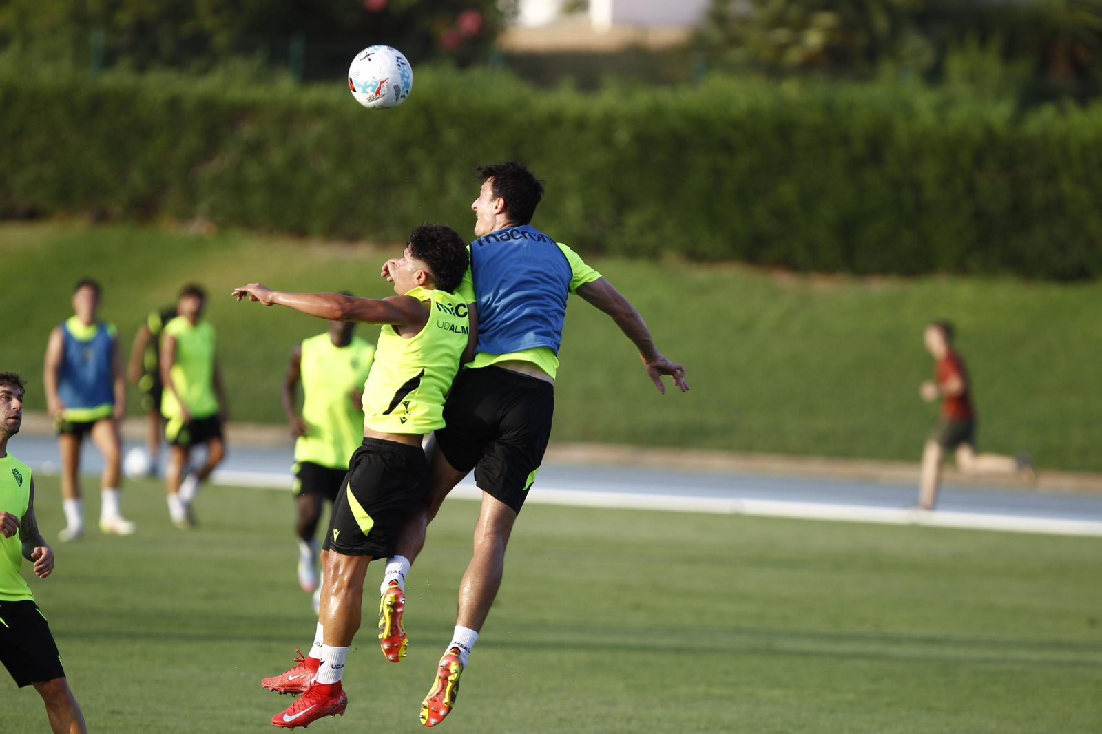 Primer entrenamiento de la Temporada 2025-2026 de la U.D. Almería, en imágenes