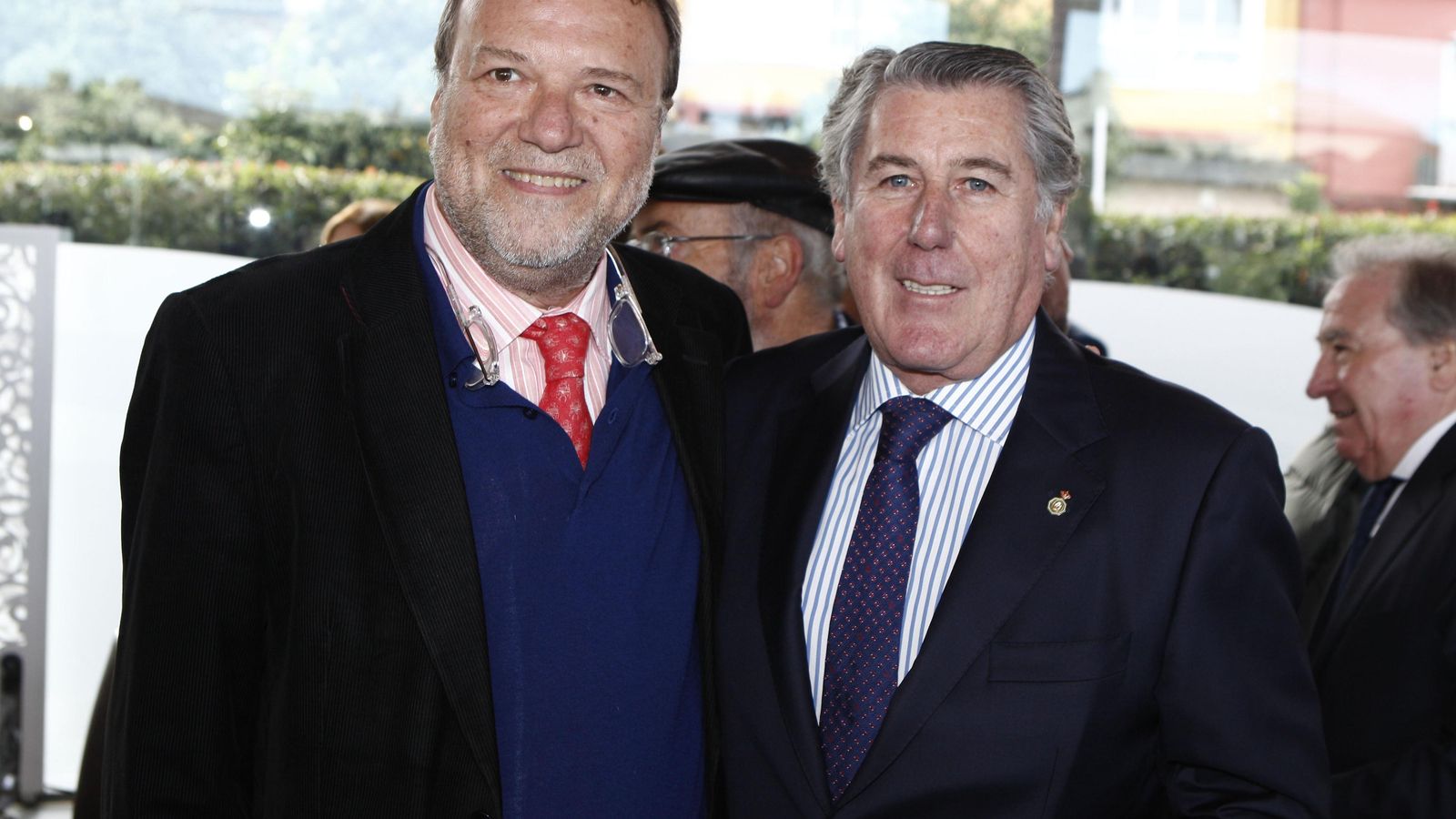 Miguel Gallego con Alfredo Sánchez Monteseirín.