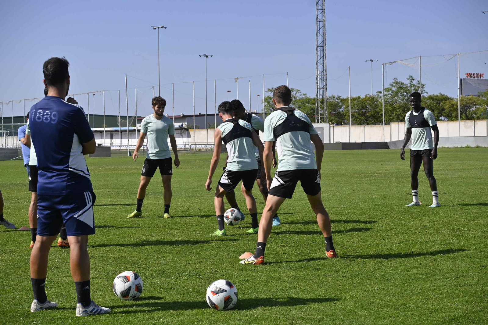 Entrenamiento del Recreativo en Huelva, en imágenes