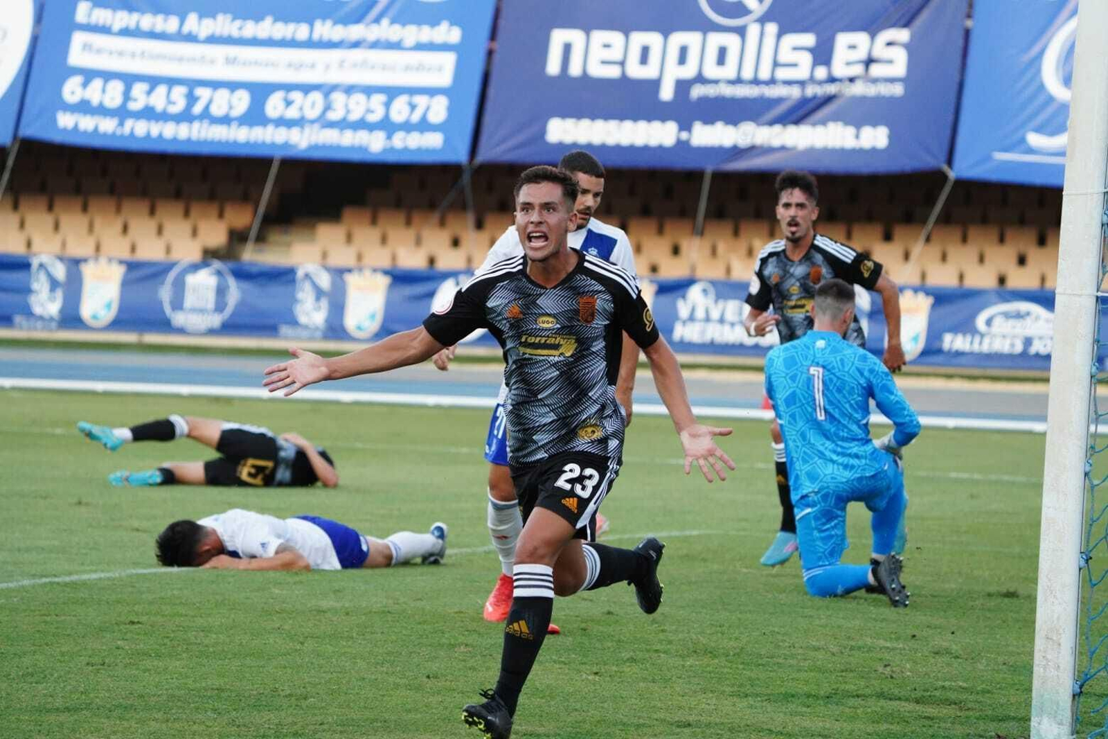 Soto fue el autor del primer tanto de la pretemporada azulina.