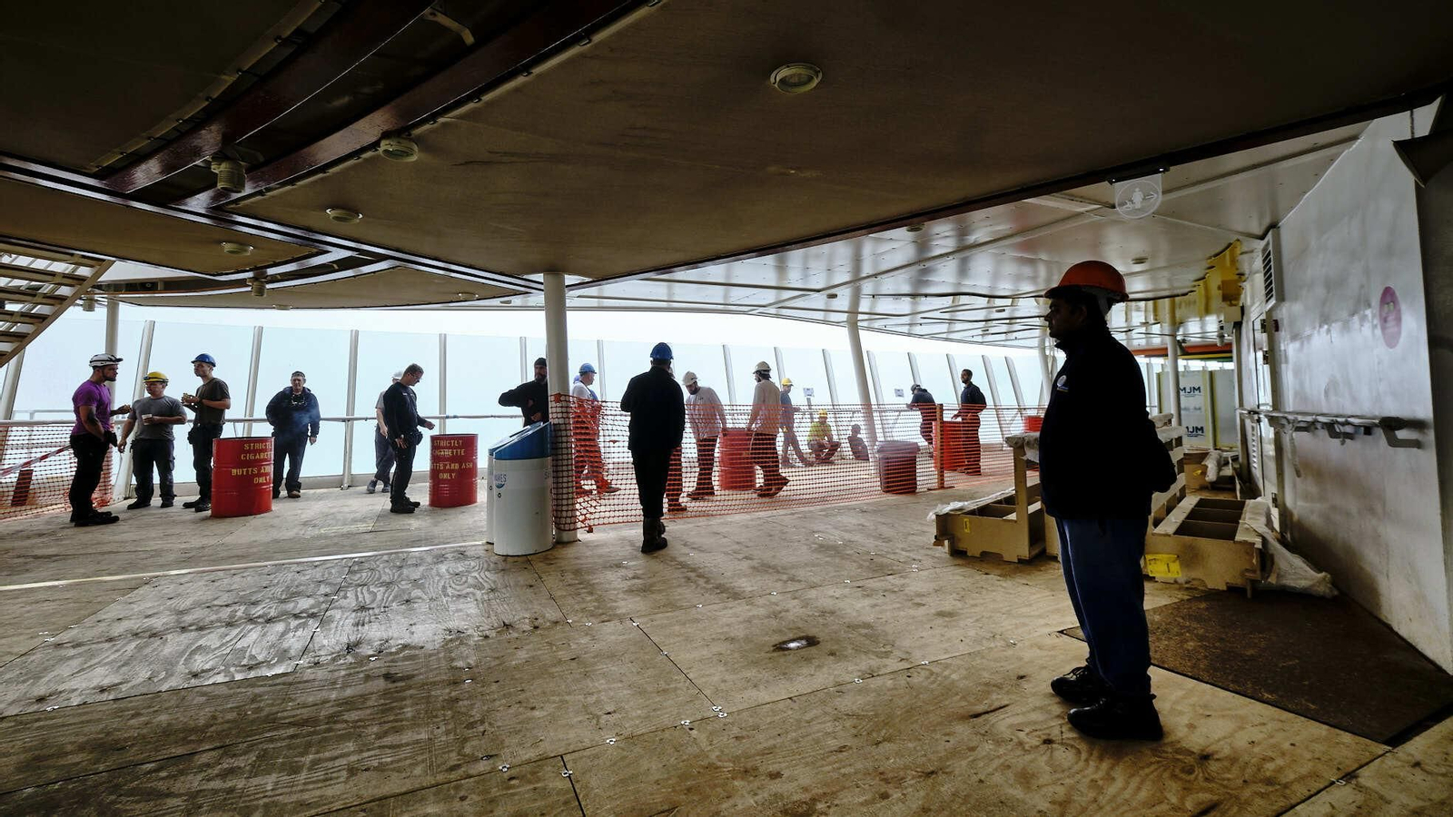 Obras en el buque 'Oasis of the Seas' Obras en el buque 'Oasis of the Seas'