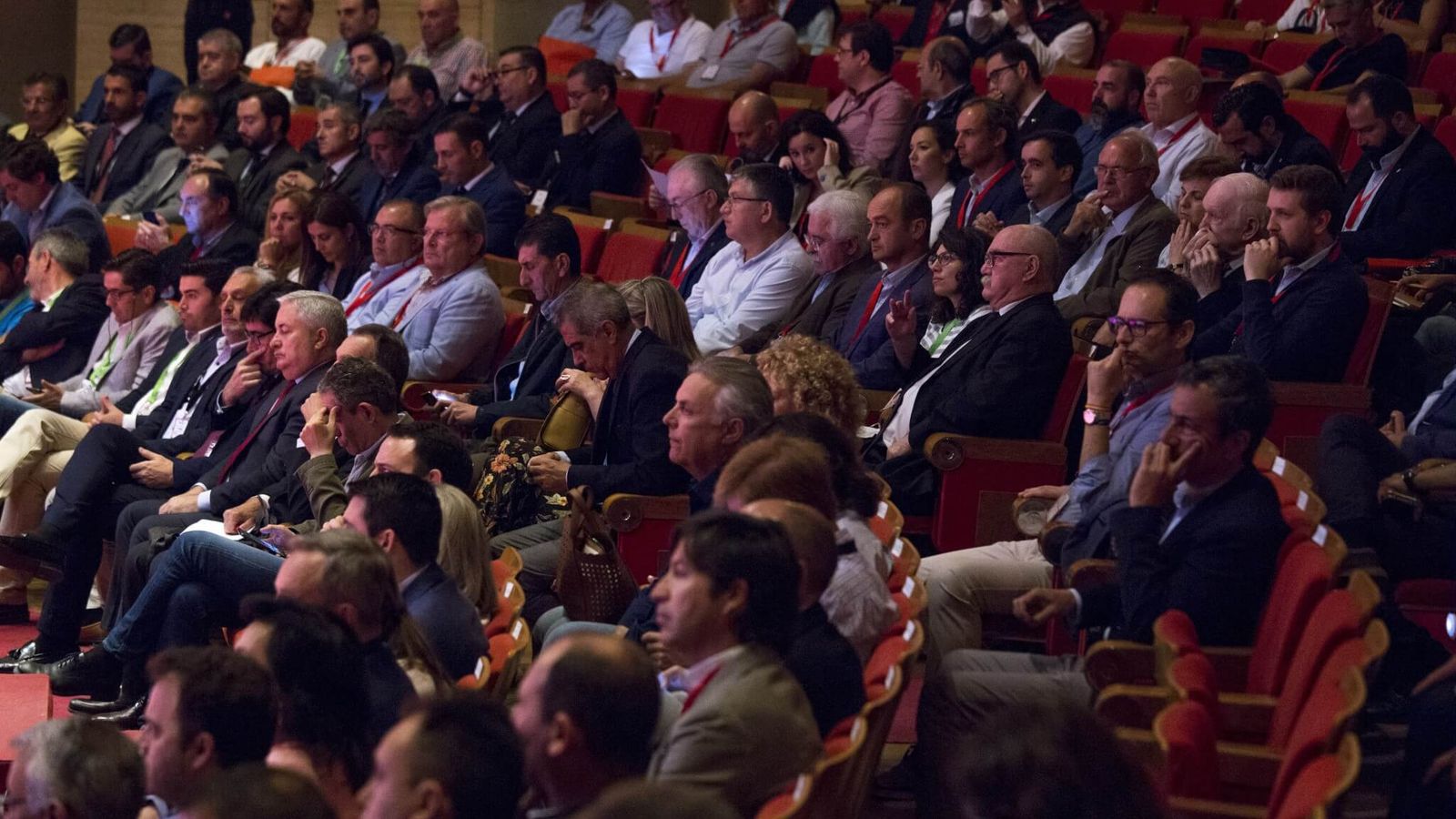 El patio de butacas del Palacio de Congresos durante la V edición, en 2019
