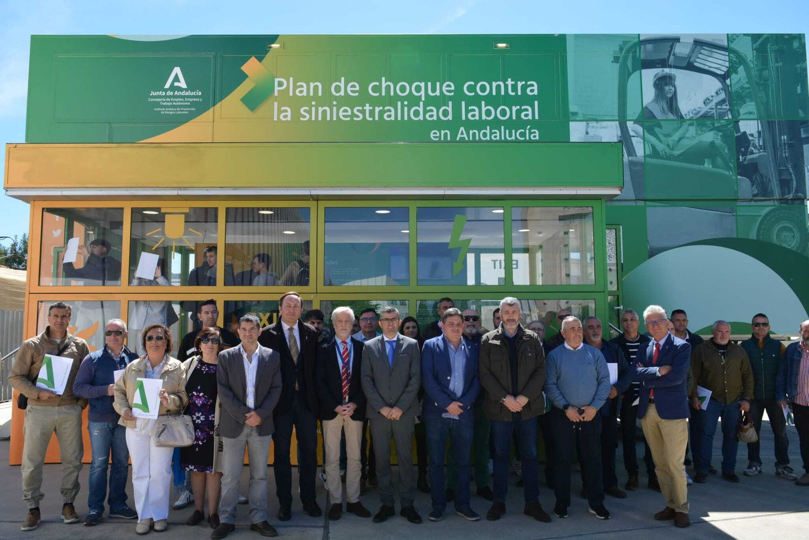 Autobús móvil de prevención de riesgos laborales