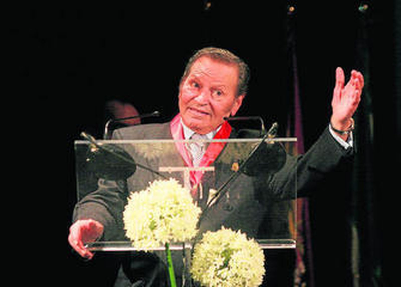 Pedro Lavirgen, en una de sus últimas visitas a Córdoba.