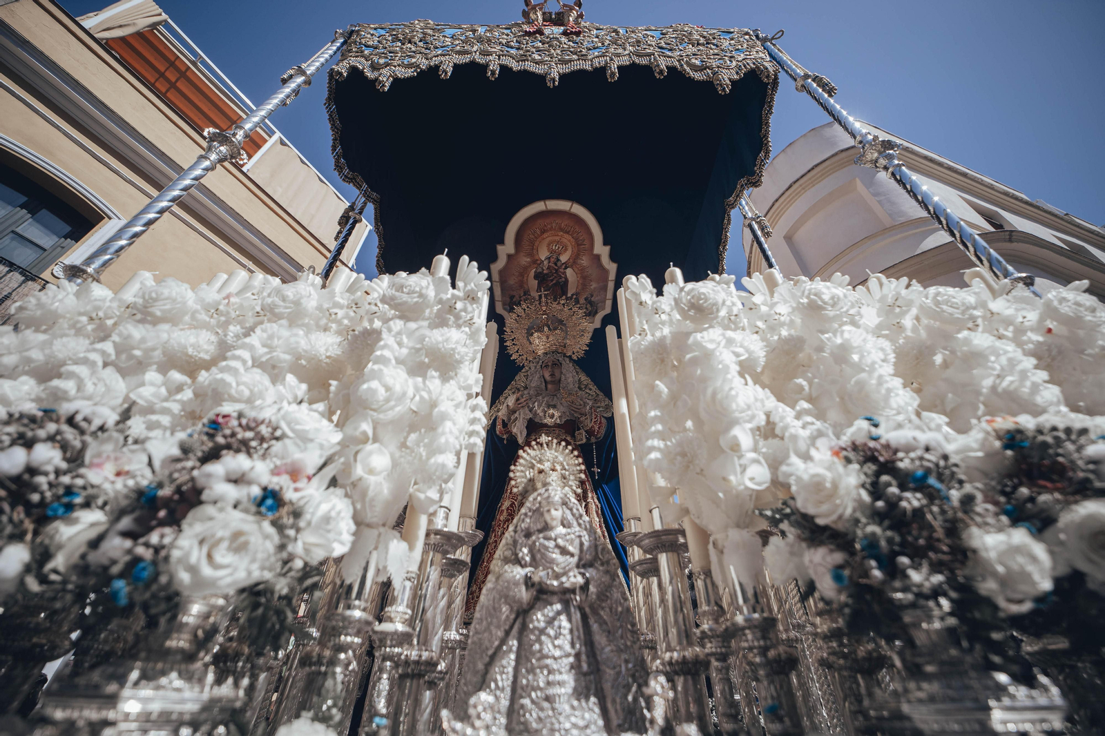 Las imágenes de la Hermandad del Carmen Doloroso en la Semana Santa de Sevilla 2023