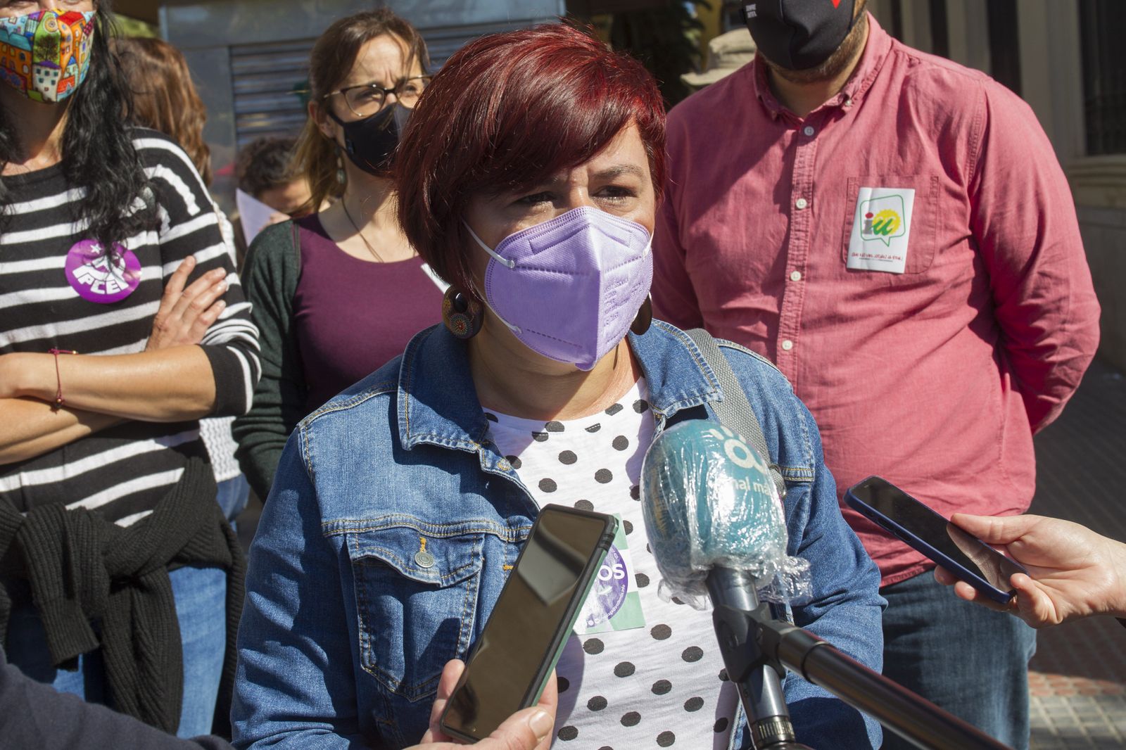 Primero de Mayo en Málaga marcado por la pandemia, en fotos