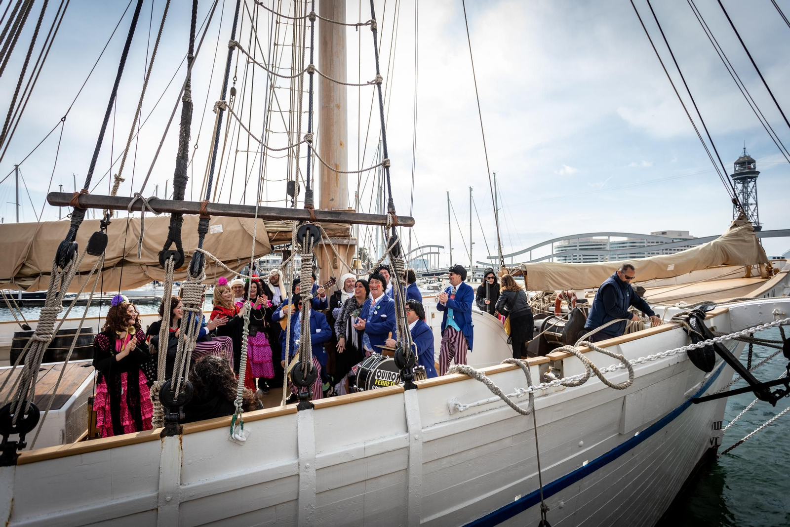 Las callejeras de Cádiz en la Ciudad Condal