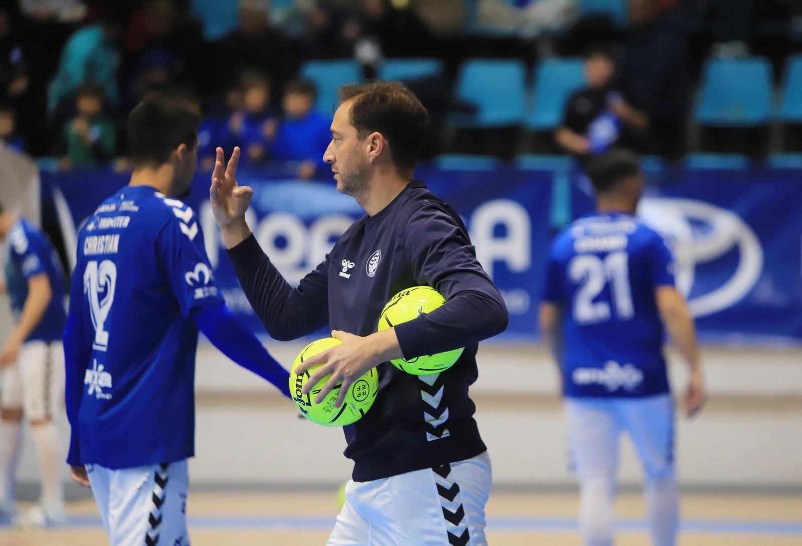 Isco Torres, técnico del Xerez Toyota Nimauto.