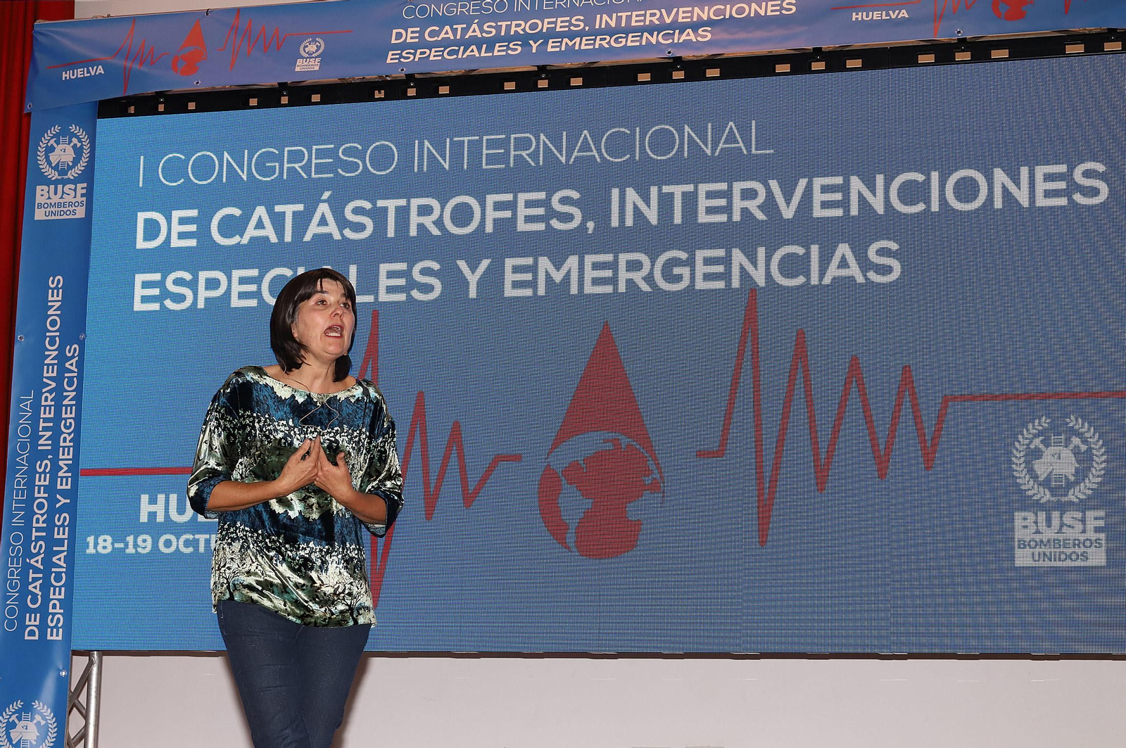 Imágenes del I Congreso Internacional de Catástrofes, Intervenciones especiales y Emergencias