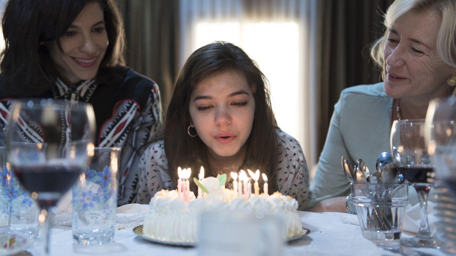 Paula Gallego en su última escena como María Alcántara