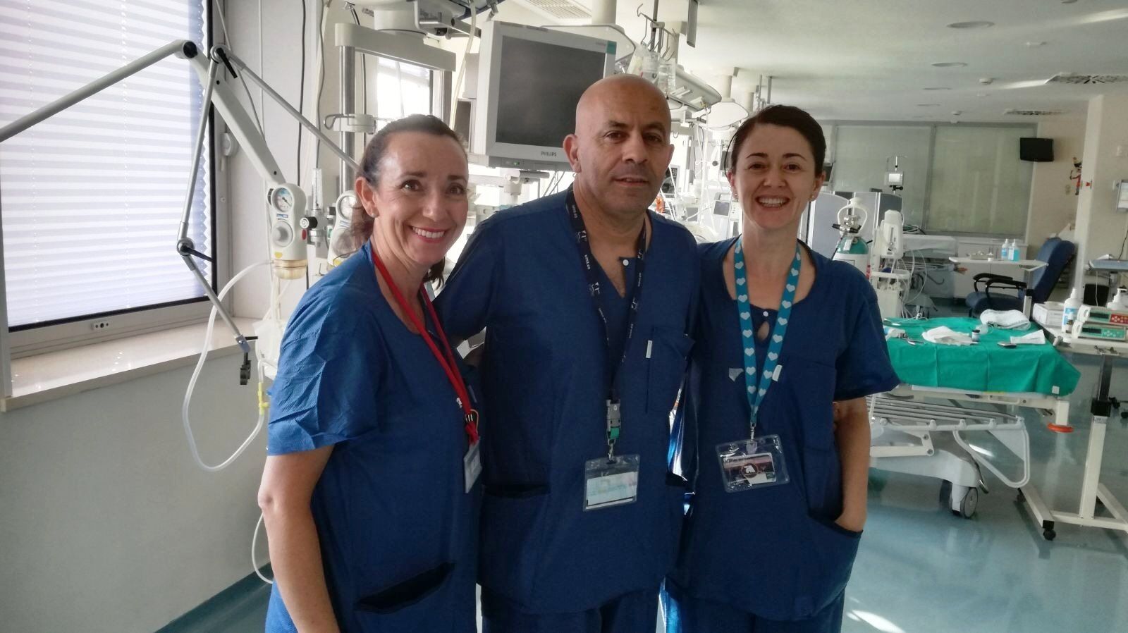 Leonor Luque, Jose Miguel García y Montserrat Bermúdez (de izq. a der.).