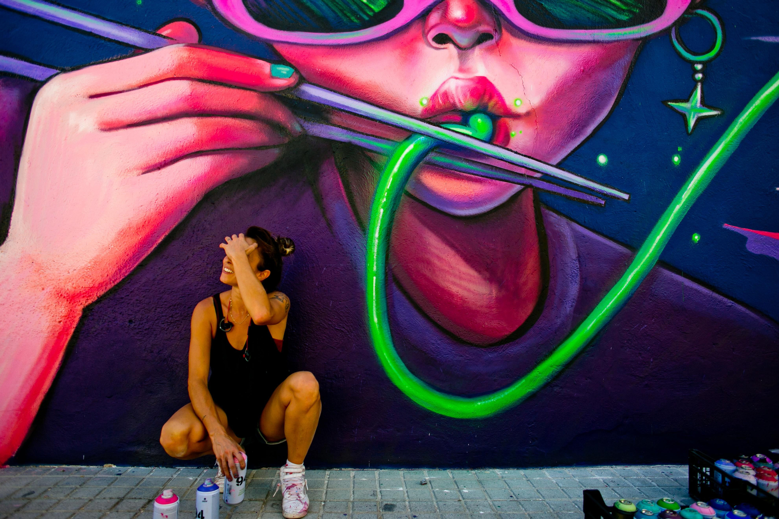 Lo mejor del arte urbano en Villa del Río, en imágenes