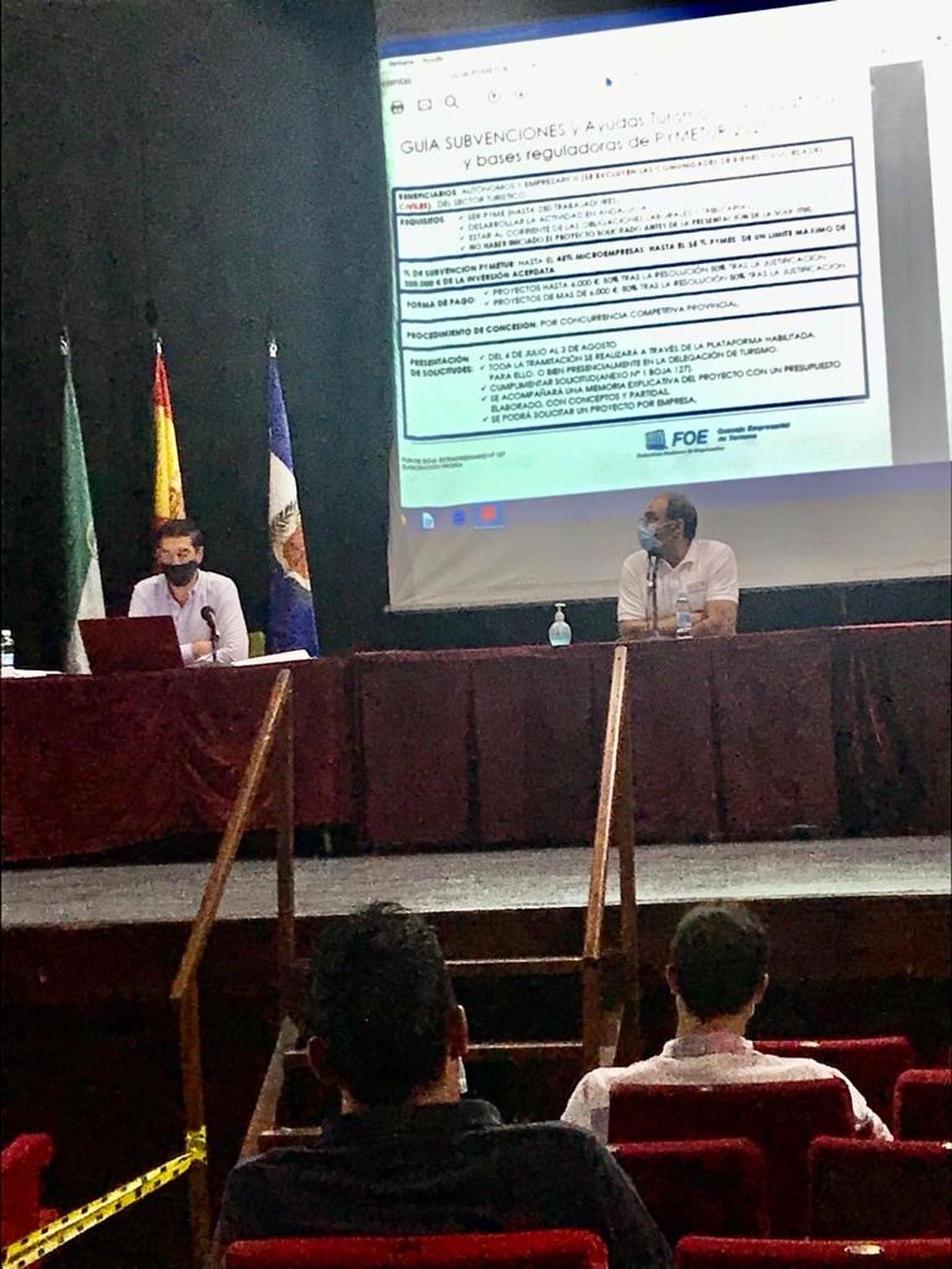 Sesión informativa del Consejo Empresarial de Turismo de la FOE.