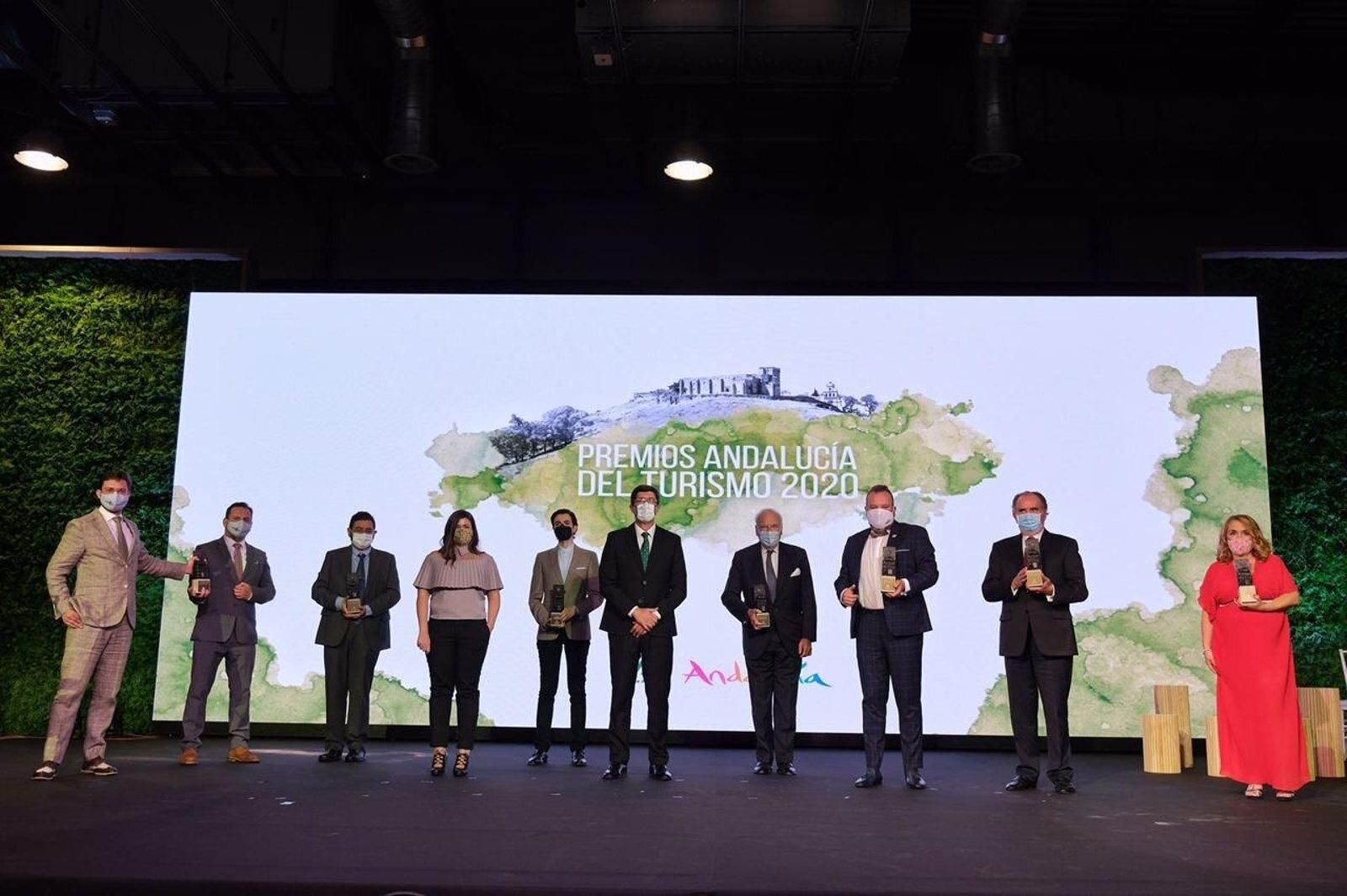 Los premios Andalucía del Turismo 2020 reconocen en Aracena la labor de un sector esencial