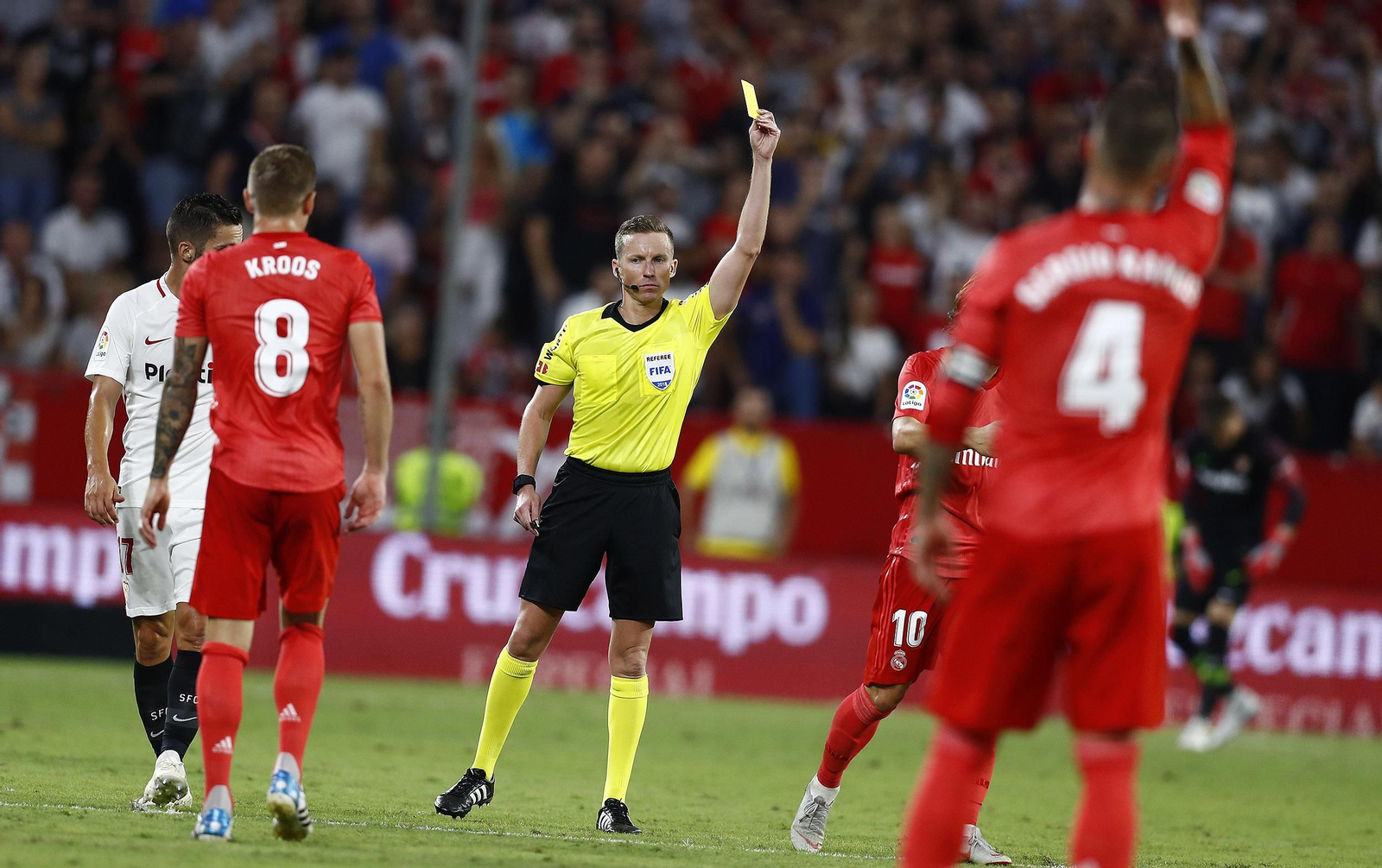 Las imágenes del Sevilla-Real Madrid