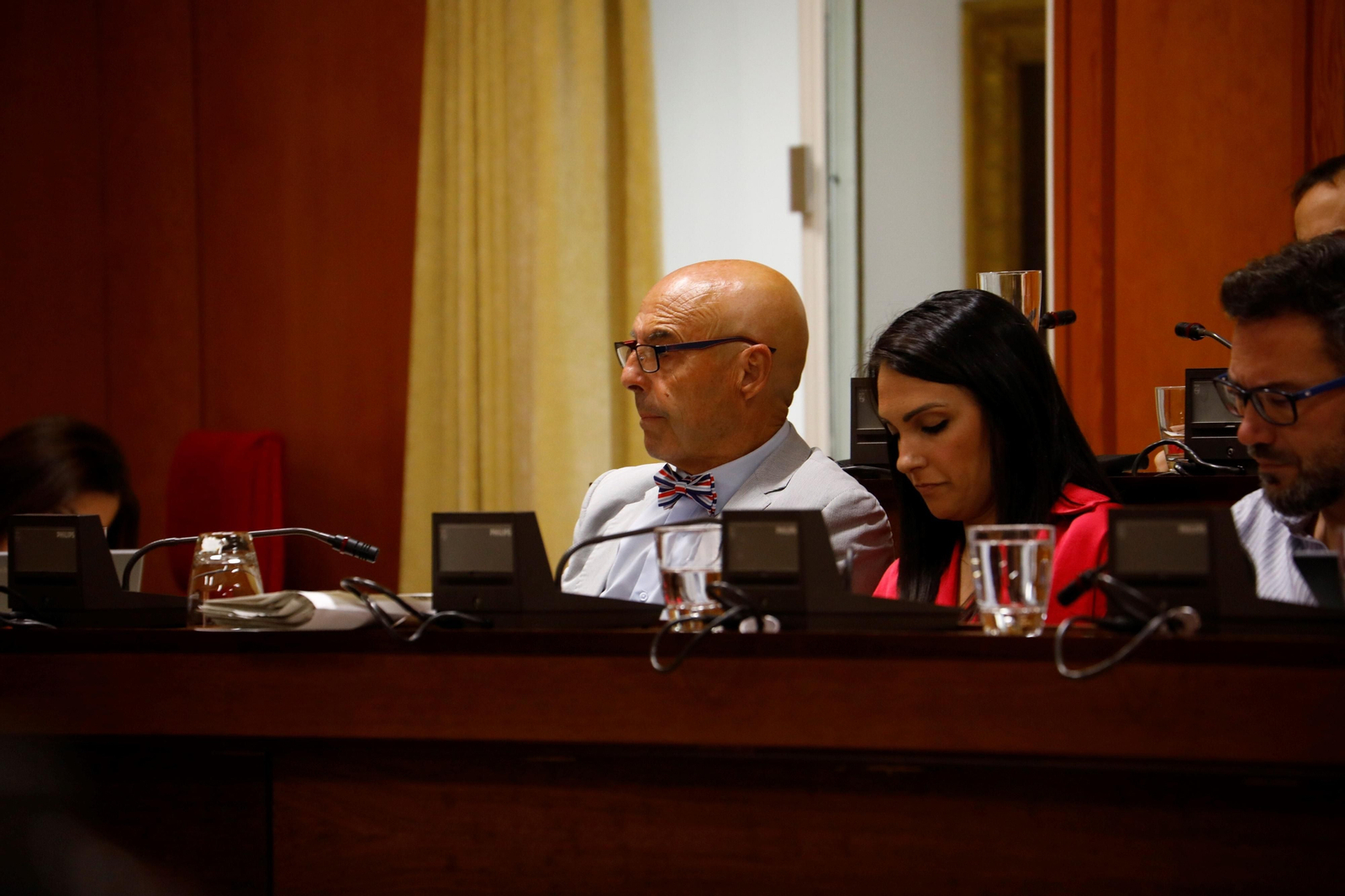 Antonio Hurtado, en el último Pleno del Ayuntamiento de Córdoba.