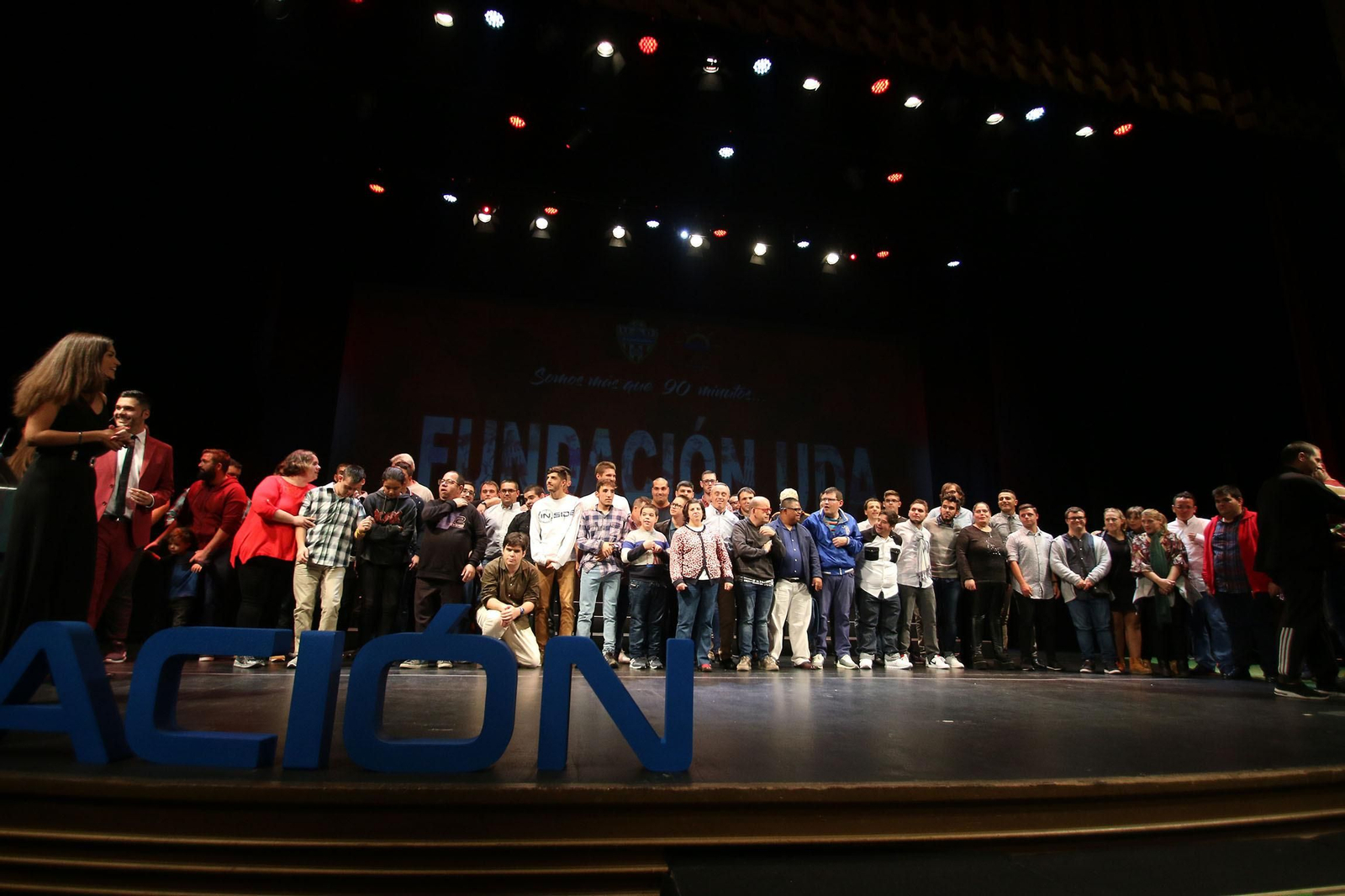 Fotogalería de la presentación de equipos de la Fundación UD Almería