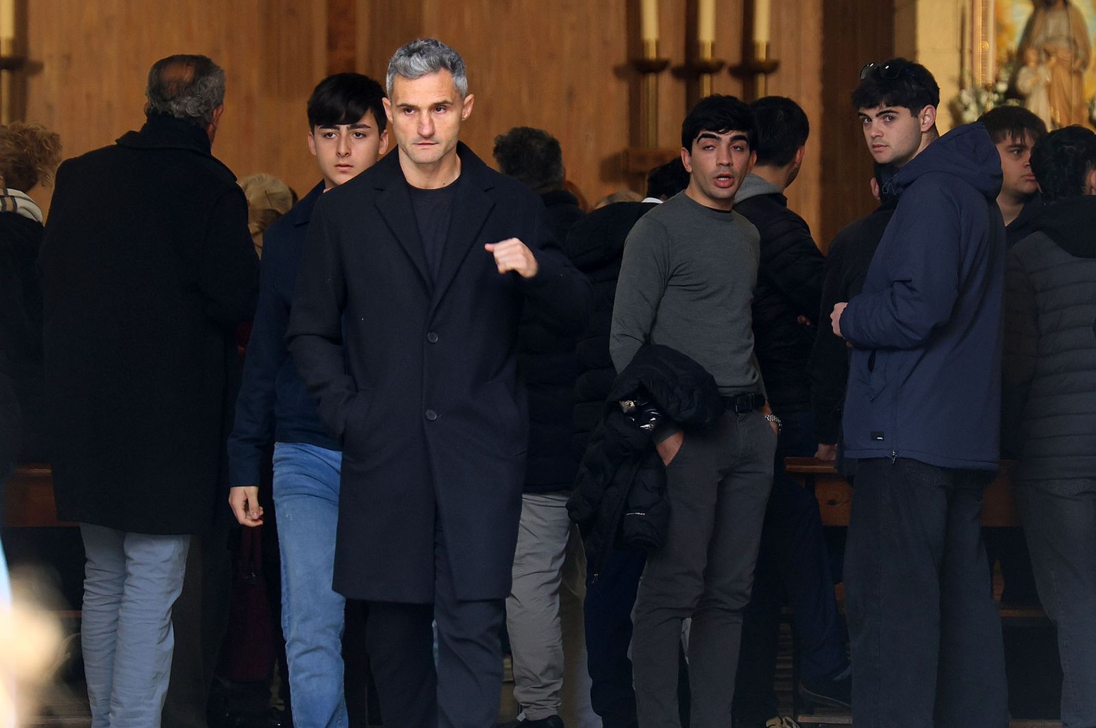 Fotografías de la misa de despedida a David Cordón