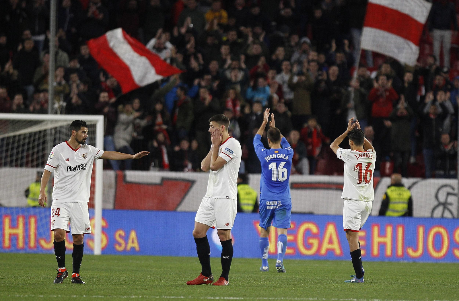 El Sevilla-Getafe en imágenes