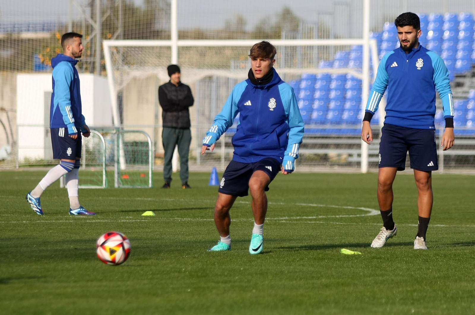 Entrenamiento del Recreativo de Huelva en imágenes