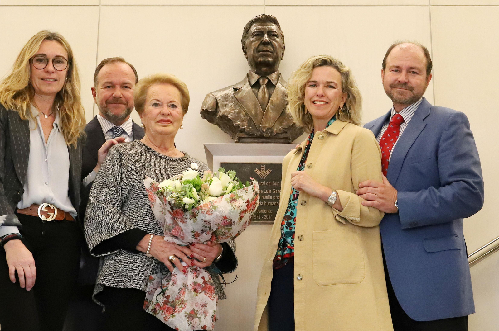 Acto homenaje a Don José Luis García Palacios en la Caja Rural del Sur, en imágenes