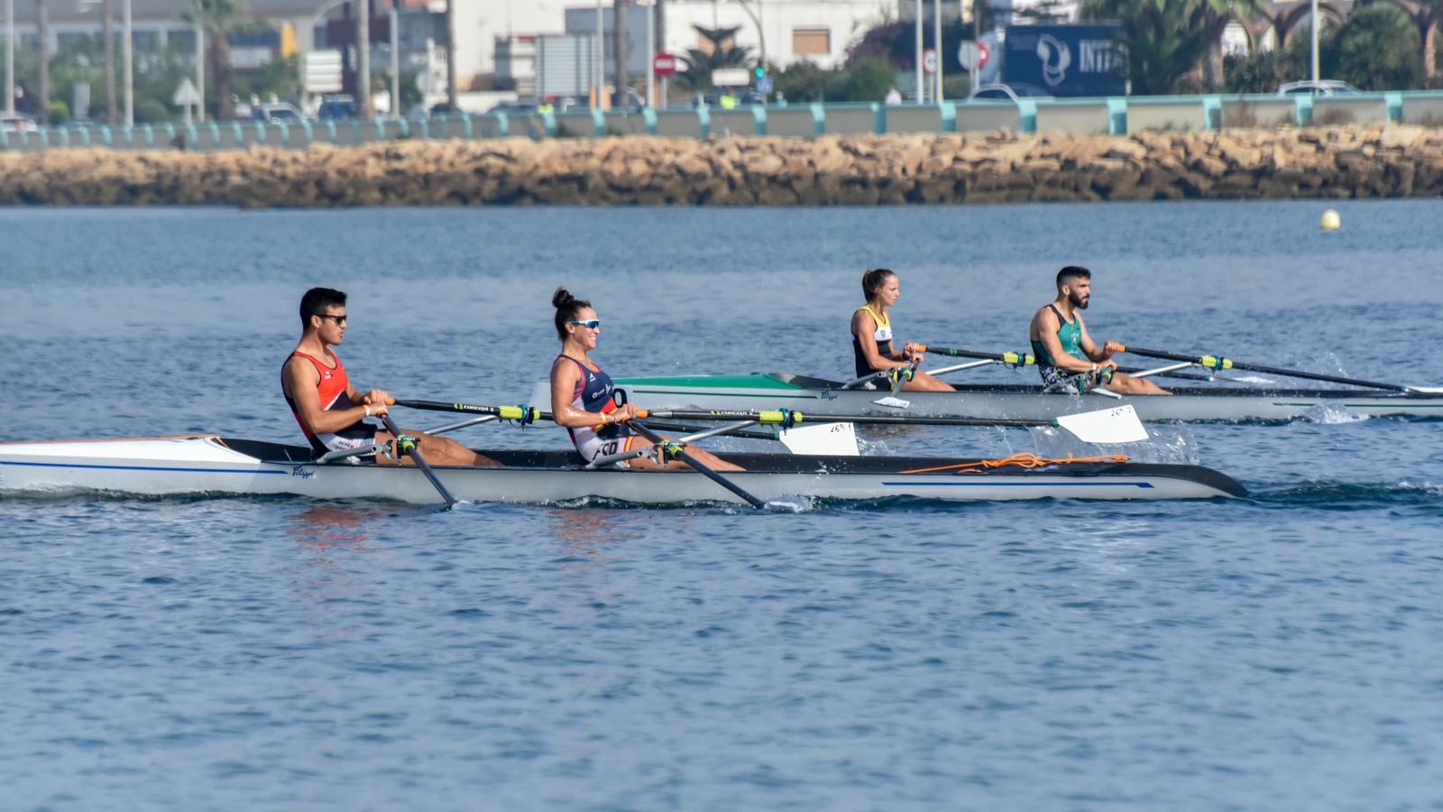 Las fotos del Campeonato de Remo en La Línea