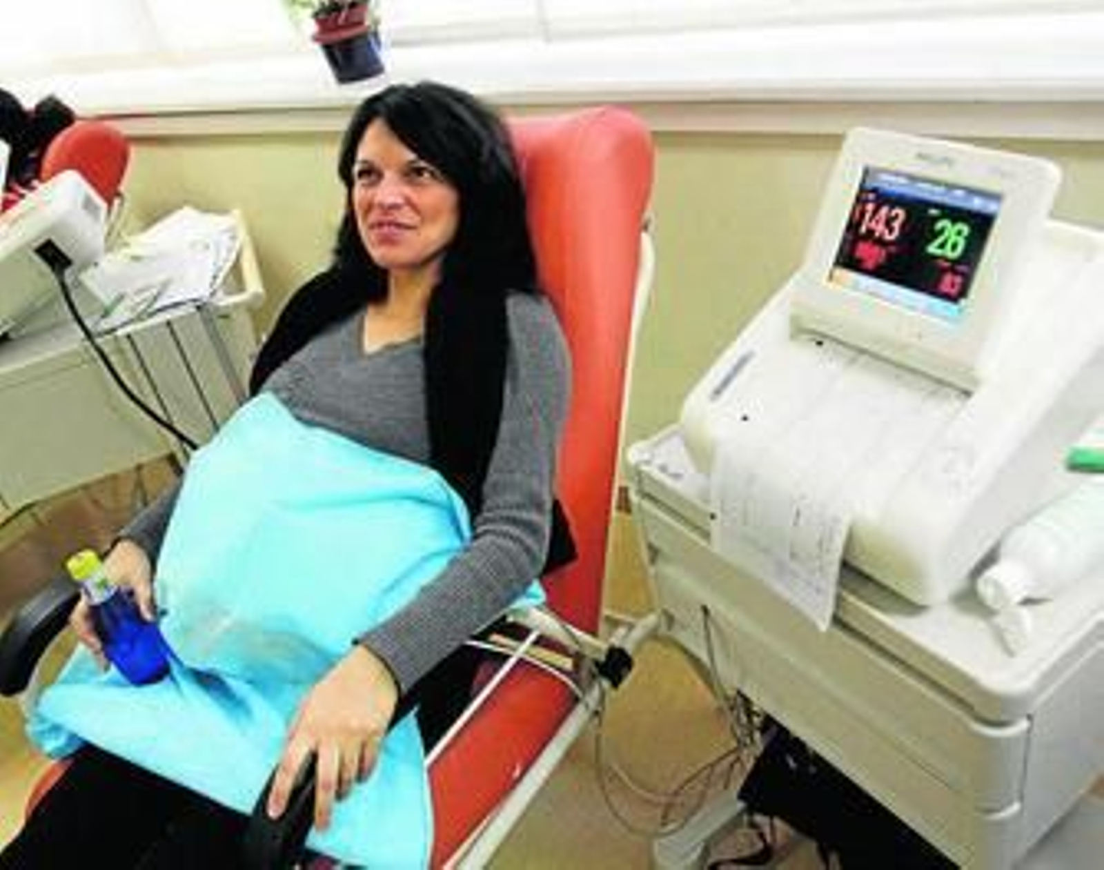 La gestación implica un aumento del volumen de sangre.