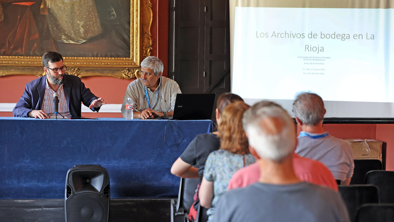 Conferencia de Luis Vicente Elías.
