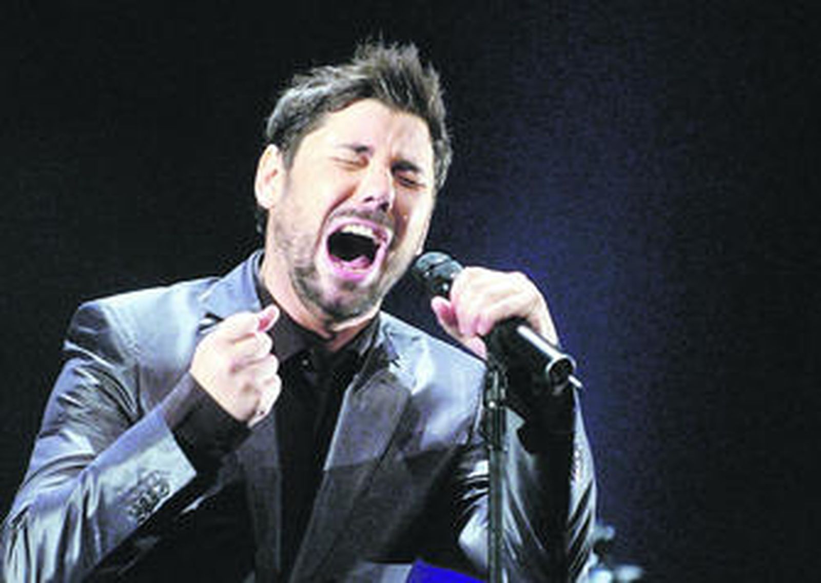 Miguel Poveda, en el Lope de Vega, el pasado mes de junio.