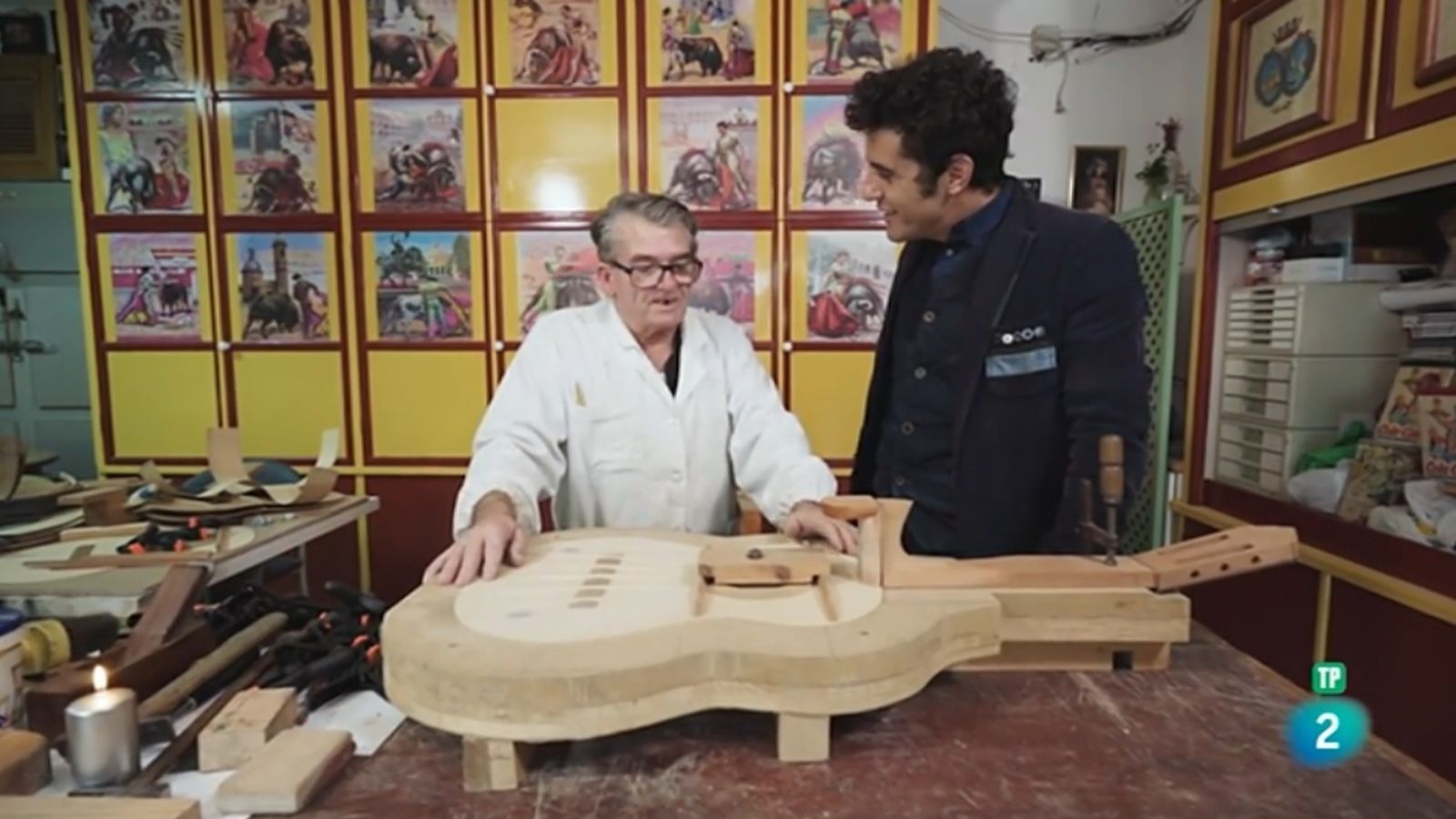 El luthier Paco Cruz fue uno de los protagonistas.