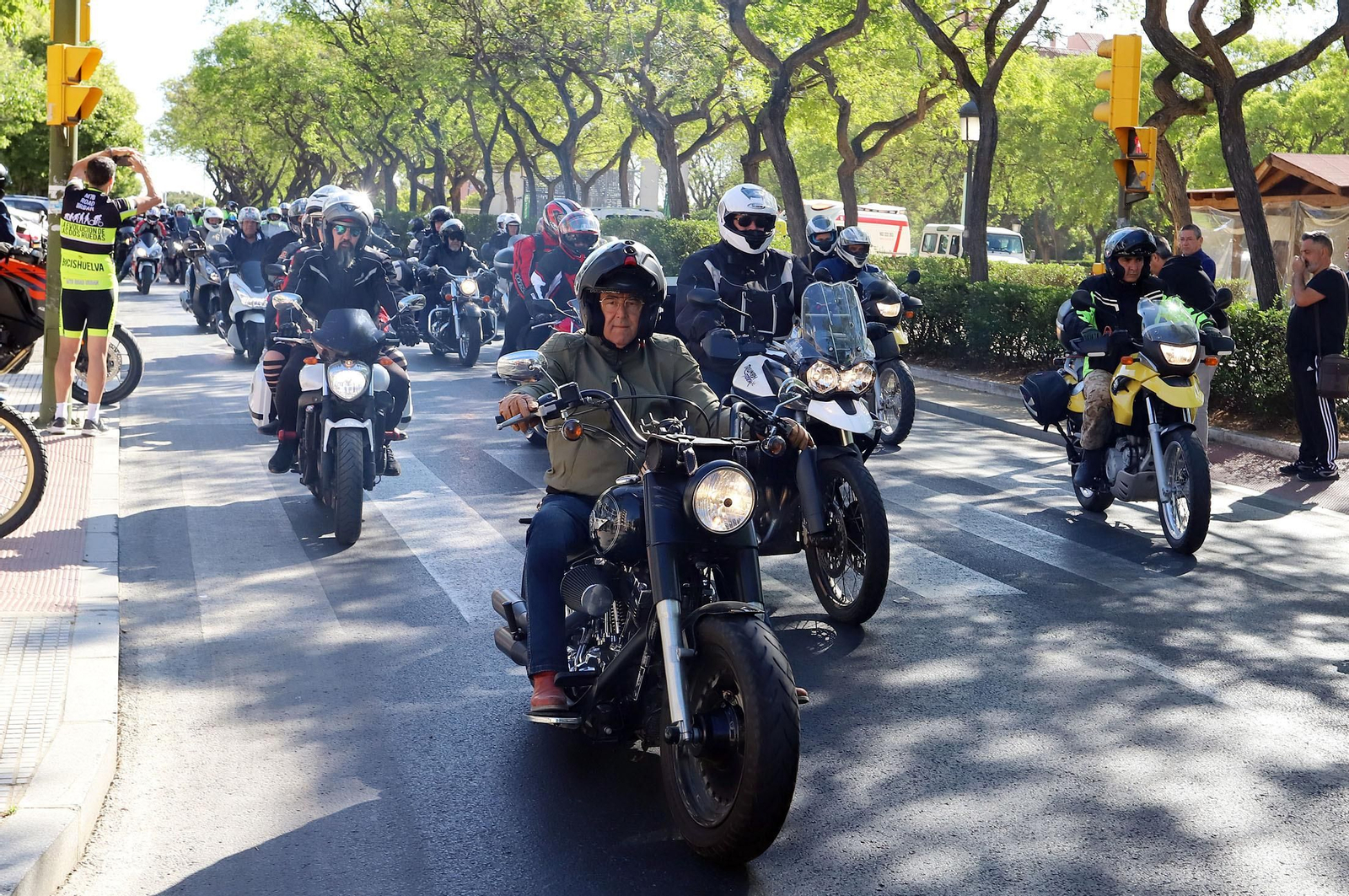 Imágenes de la III Ruta Moto-Solidaria organizada por CSIF